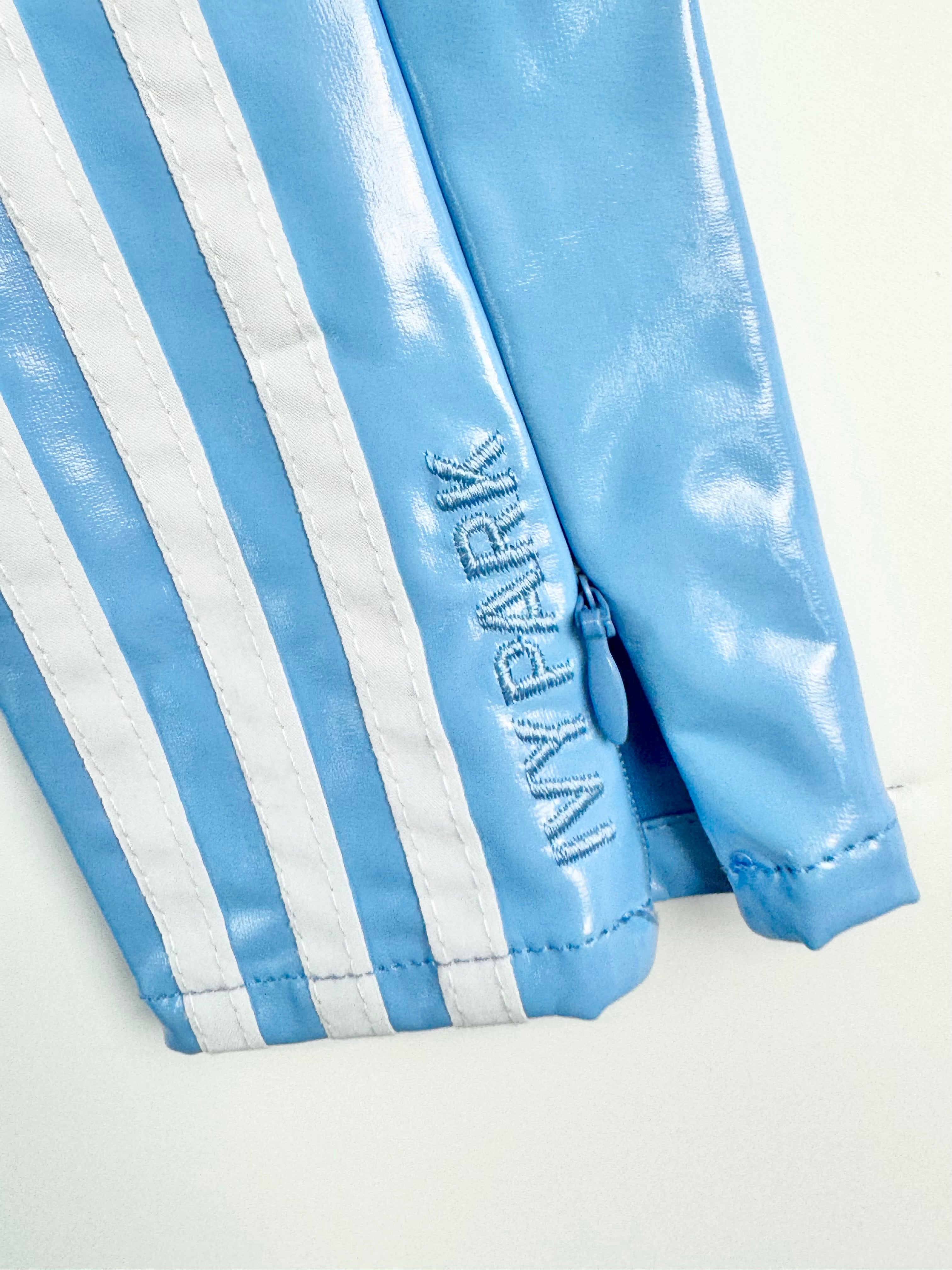 Adidas Ivy Park Sky Blue Latex Dress NWT - AU12/14