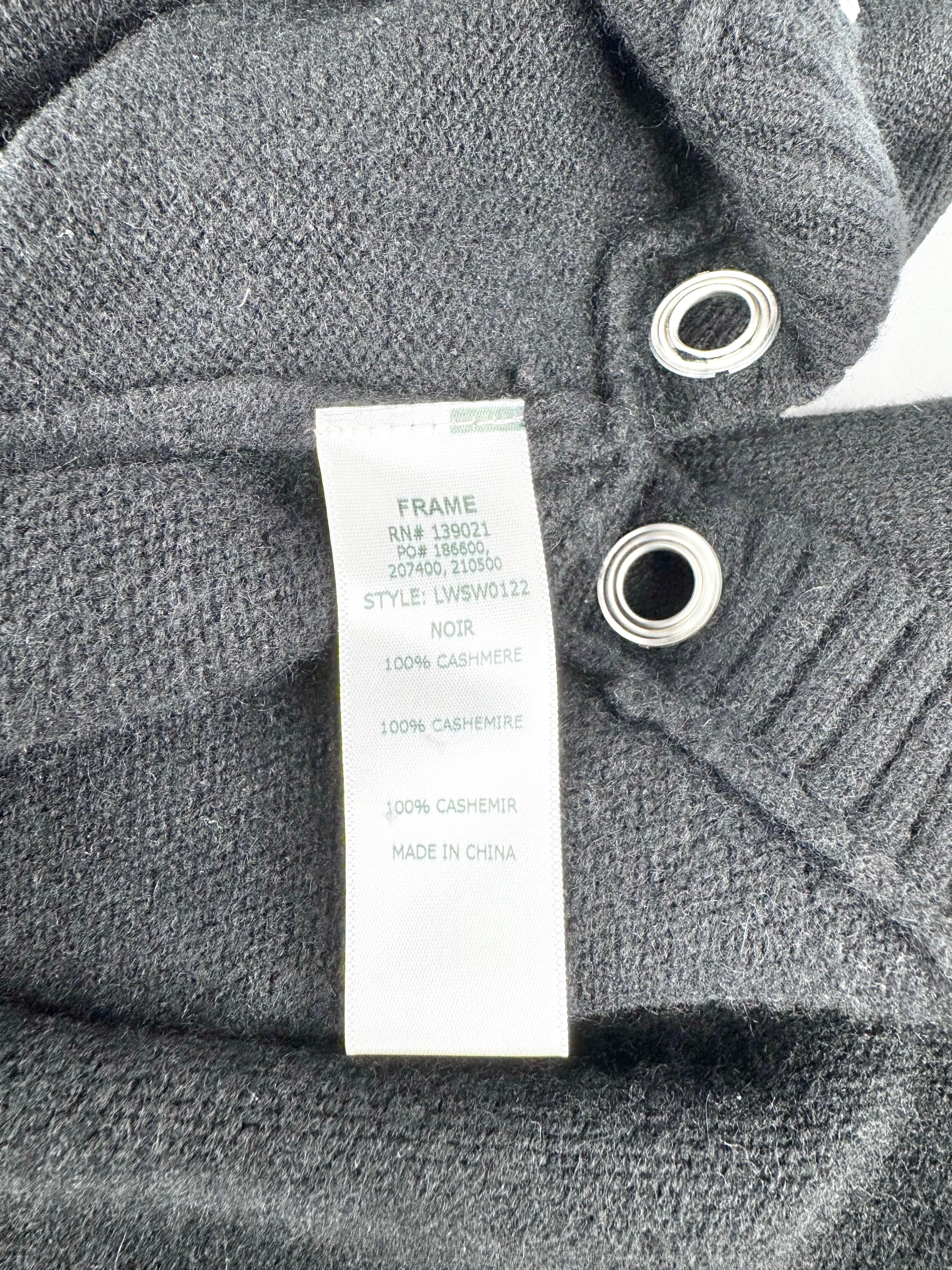 Frame Black Cashmere Sweater - AU8