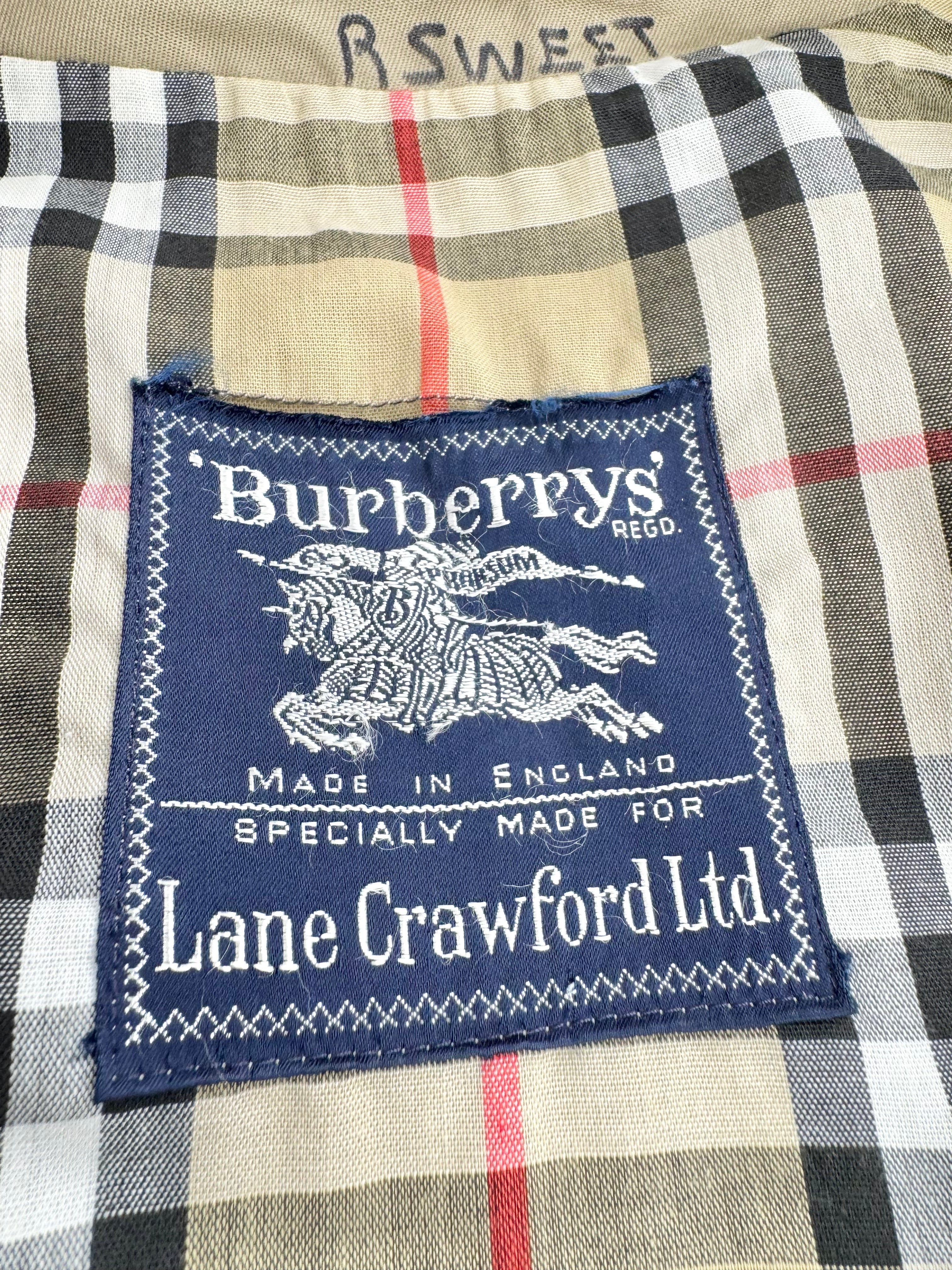 Burberry Vintage Beige 'Harrington' Jacket - M