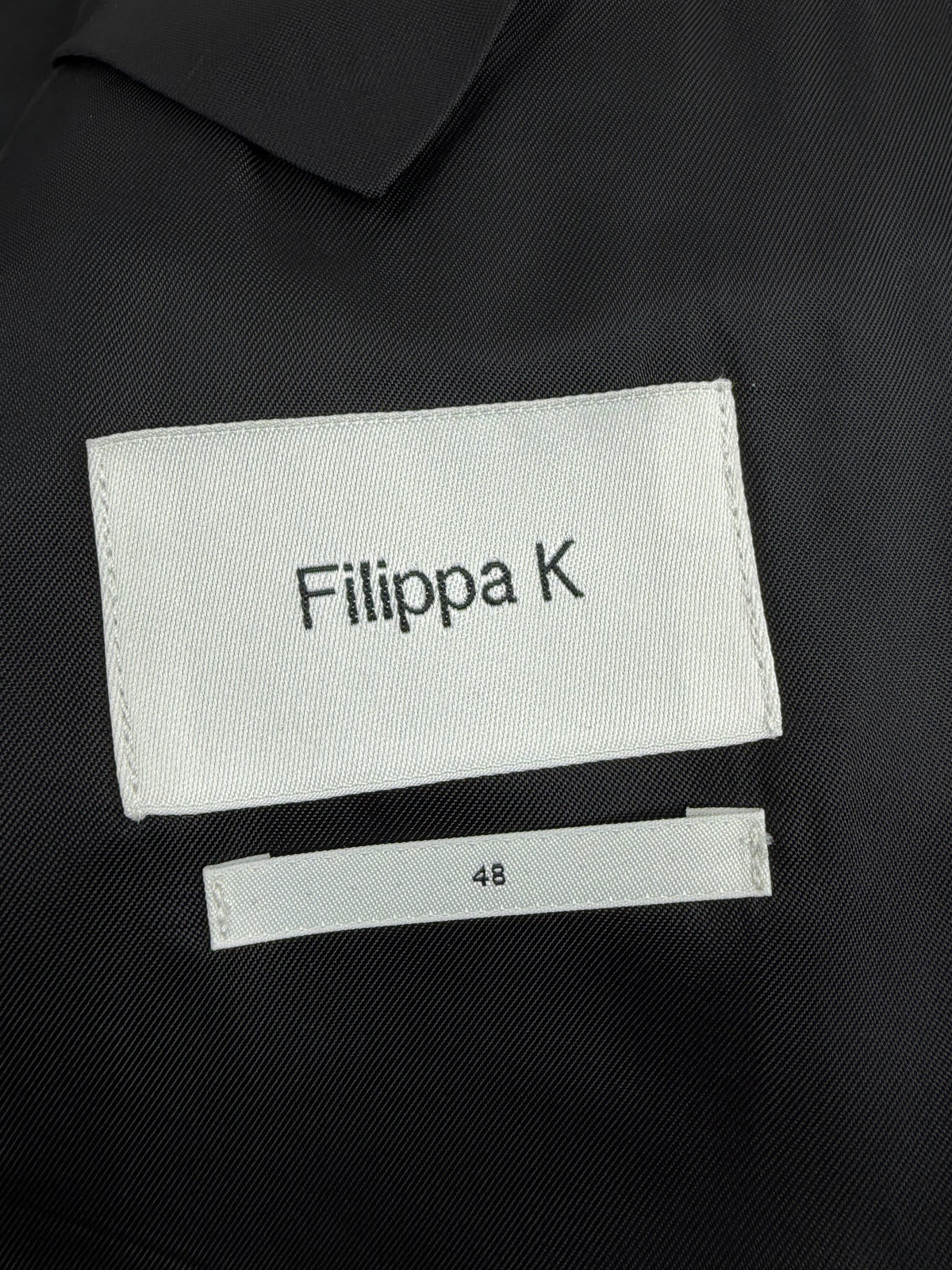 Filippa K Deep Grey Wool Blazer - 48