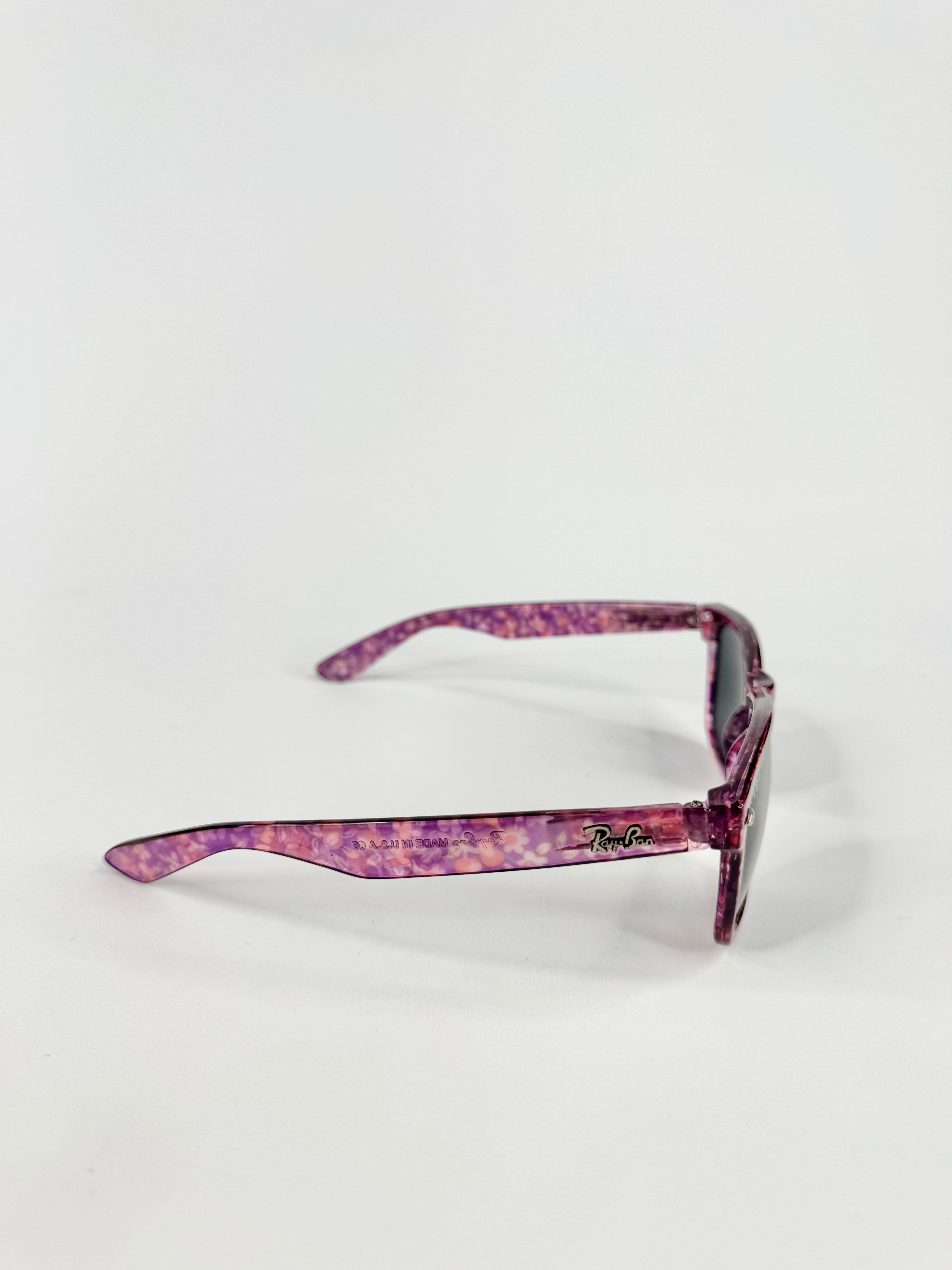 Ray Ban Pink & Purple Speckled Wayfarers