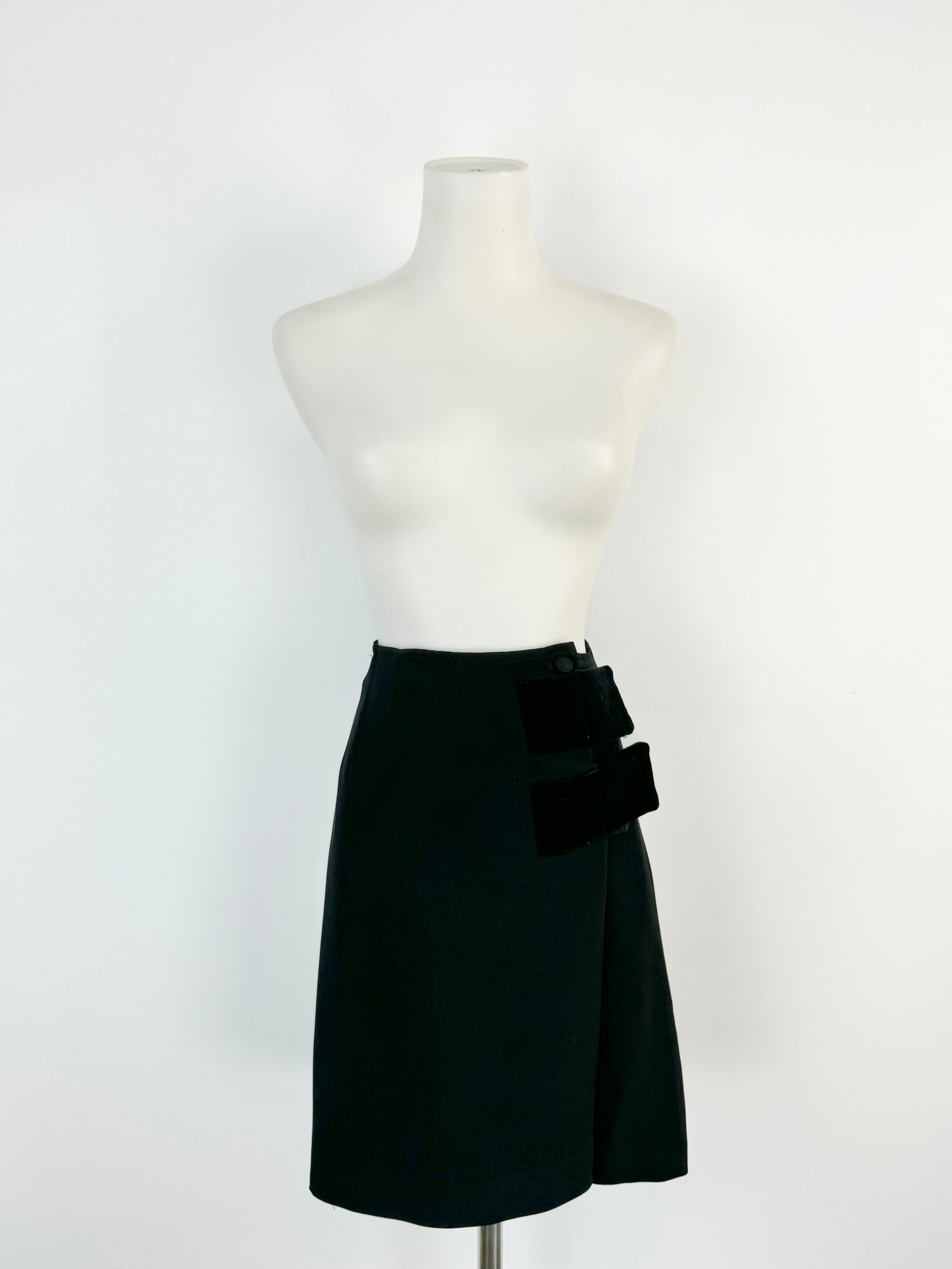Moschino Cheap & Chic Black Mini Skirt - AU12