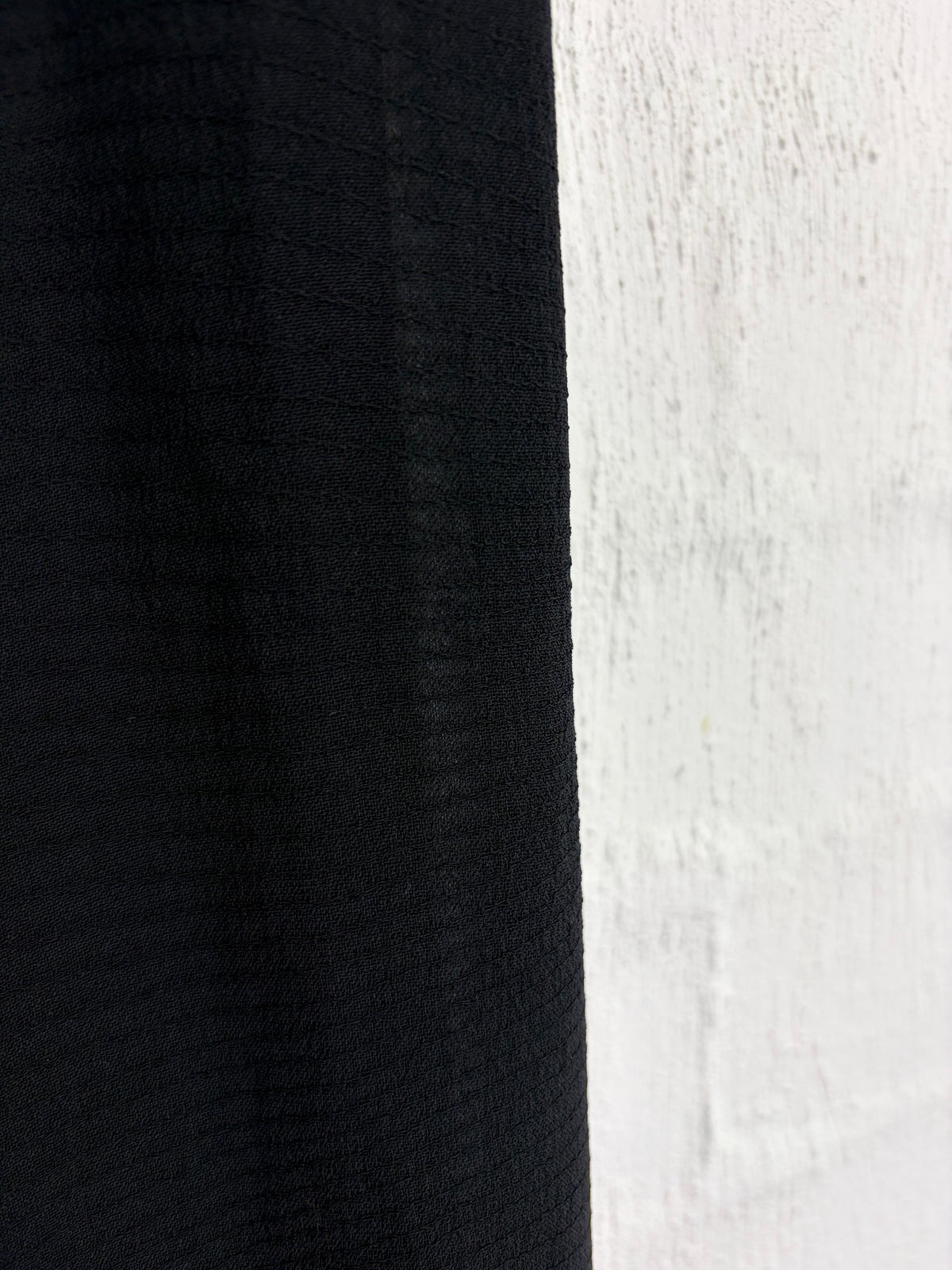 Shu Moriyama Black Textured Slacks - AU12