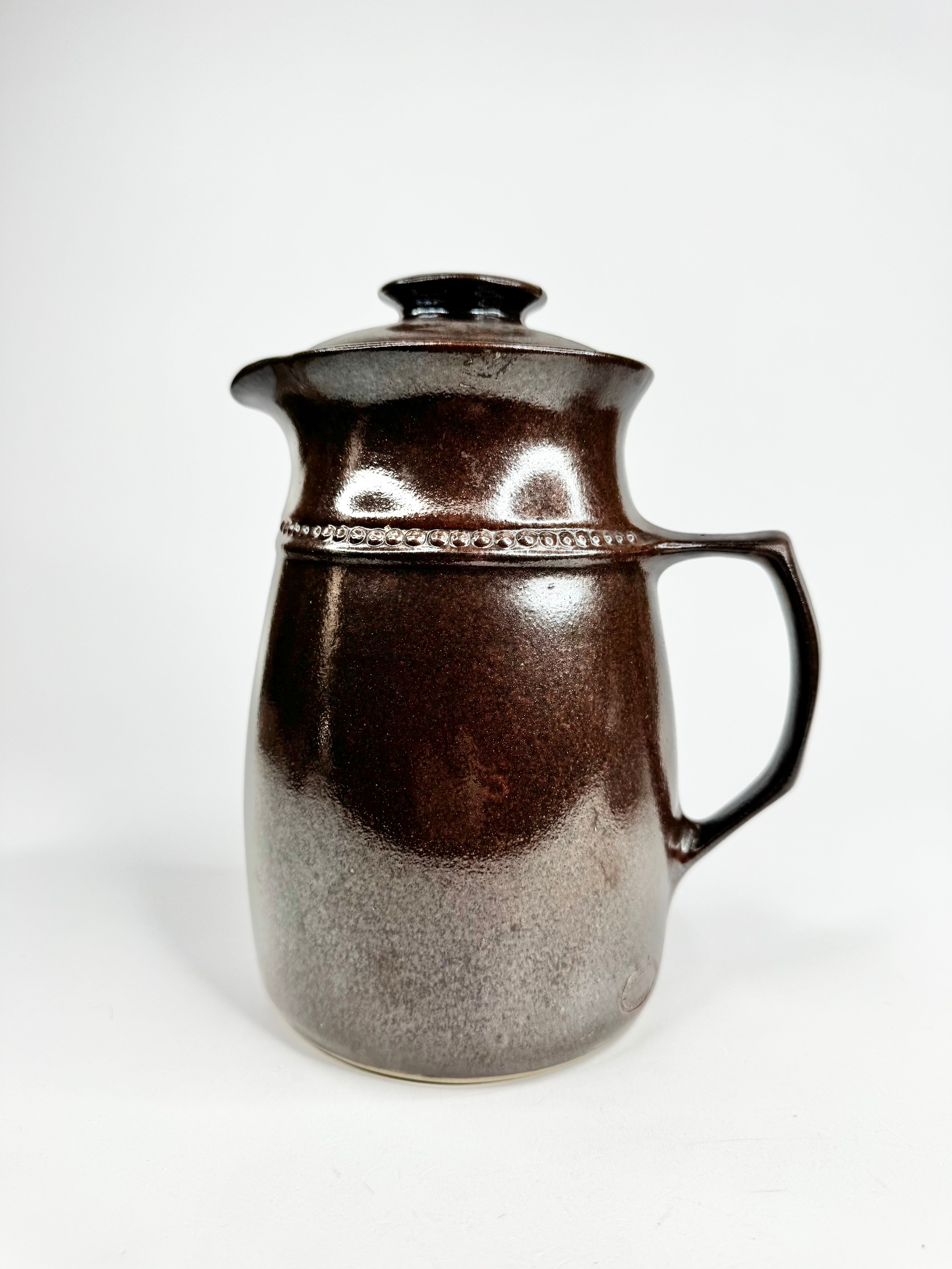 Vintage Bendigo Pottery Teapot, Sugar Bowl & Milk Jug