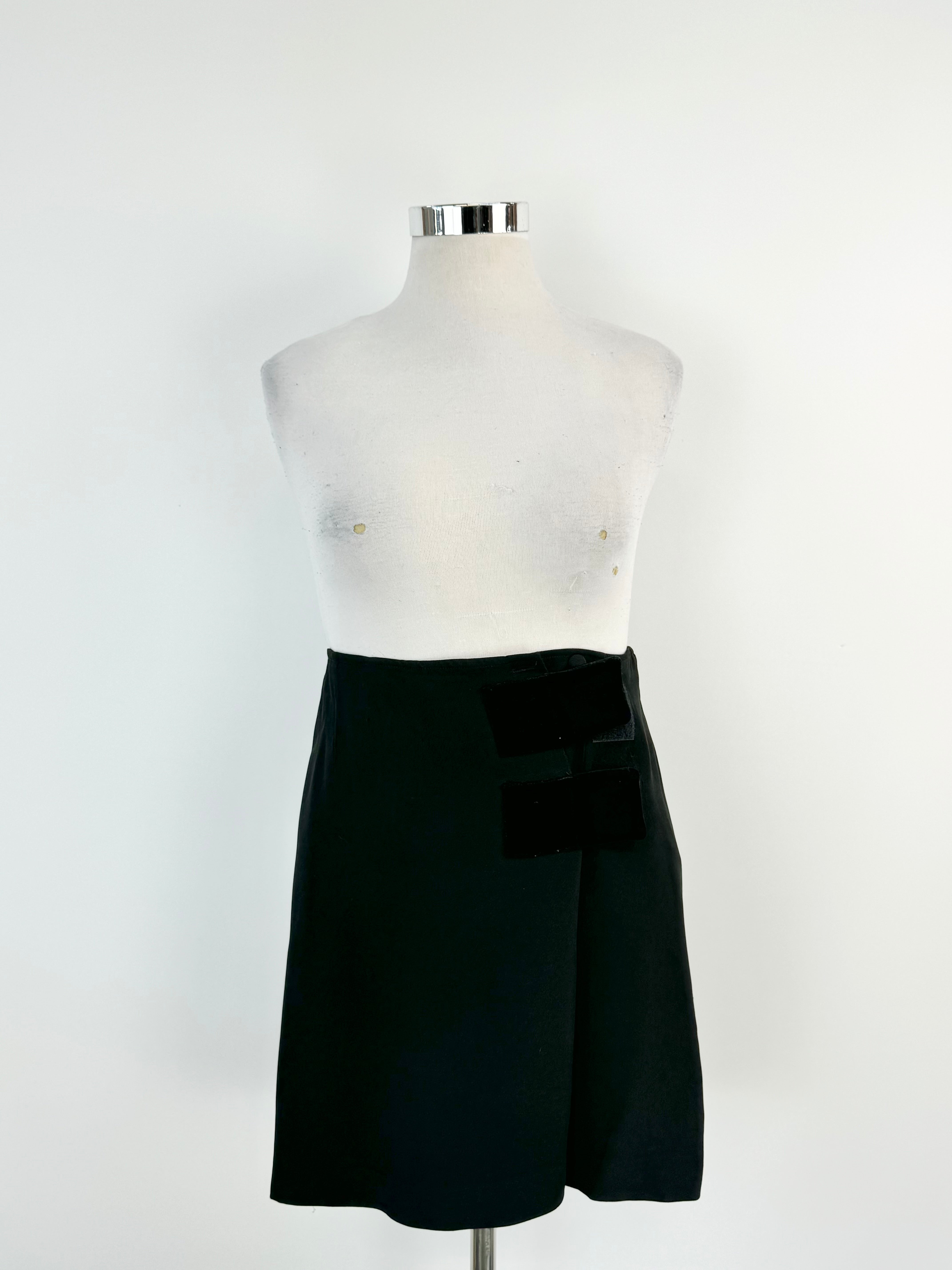 Moschino Cheap & Chic Black Mini Skirt - AU12