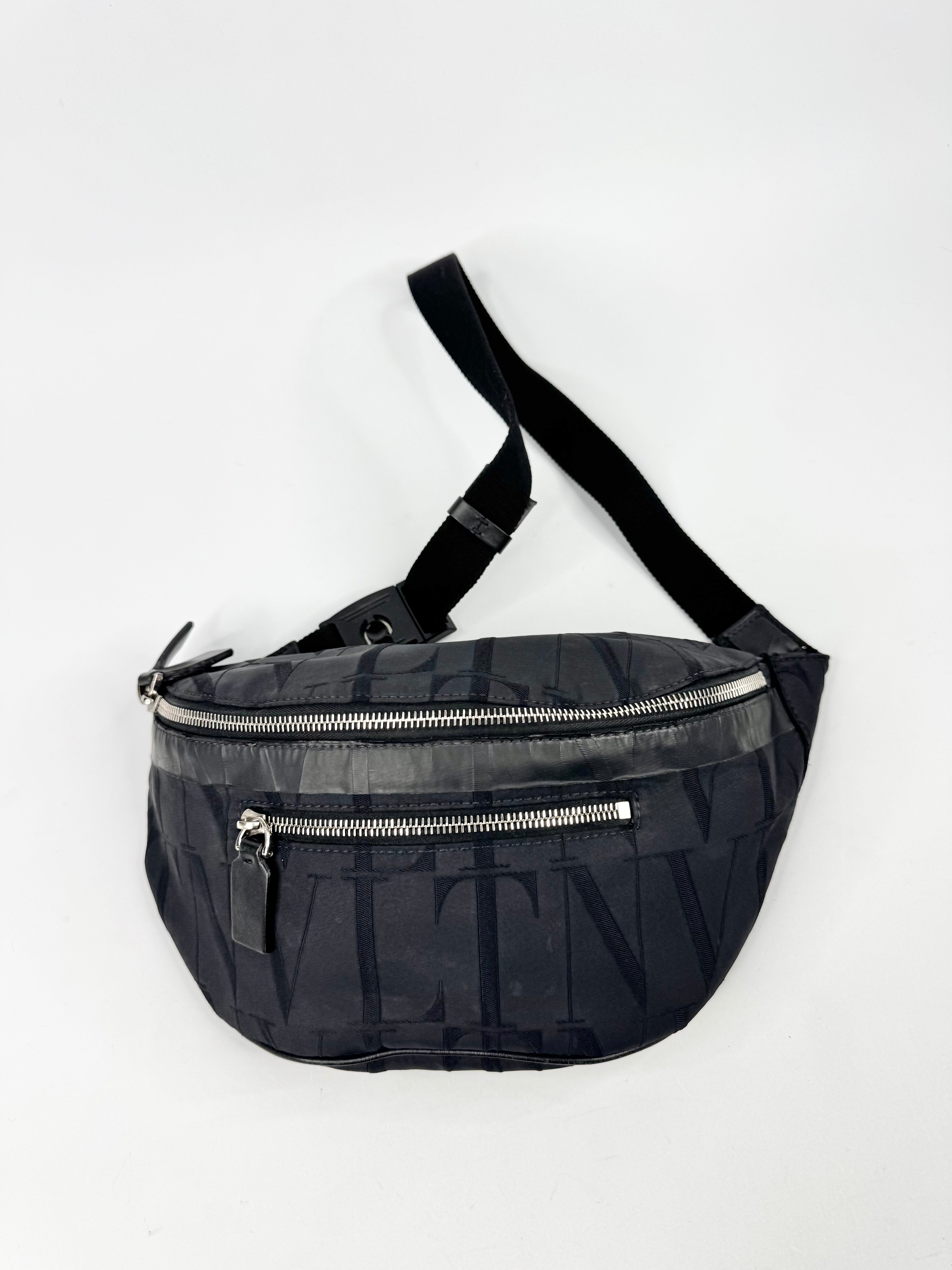 Valentino Garavani Black Bumbag