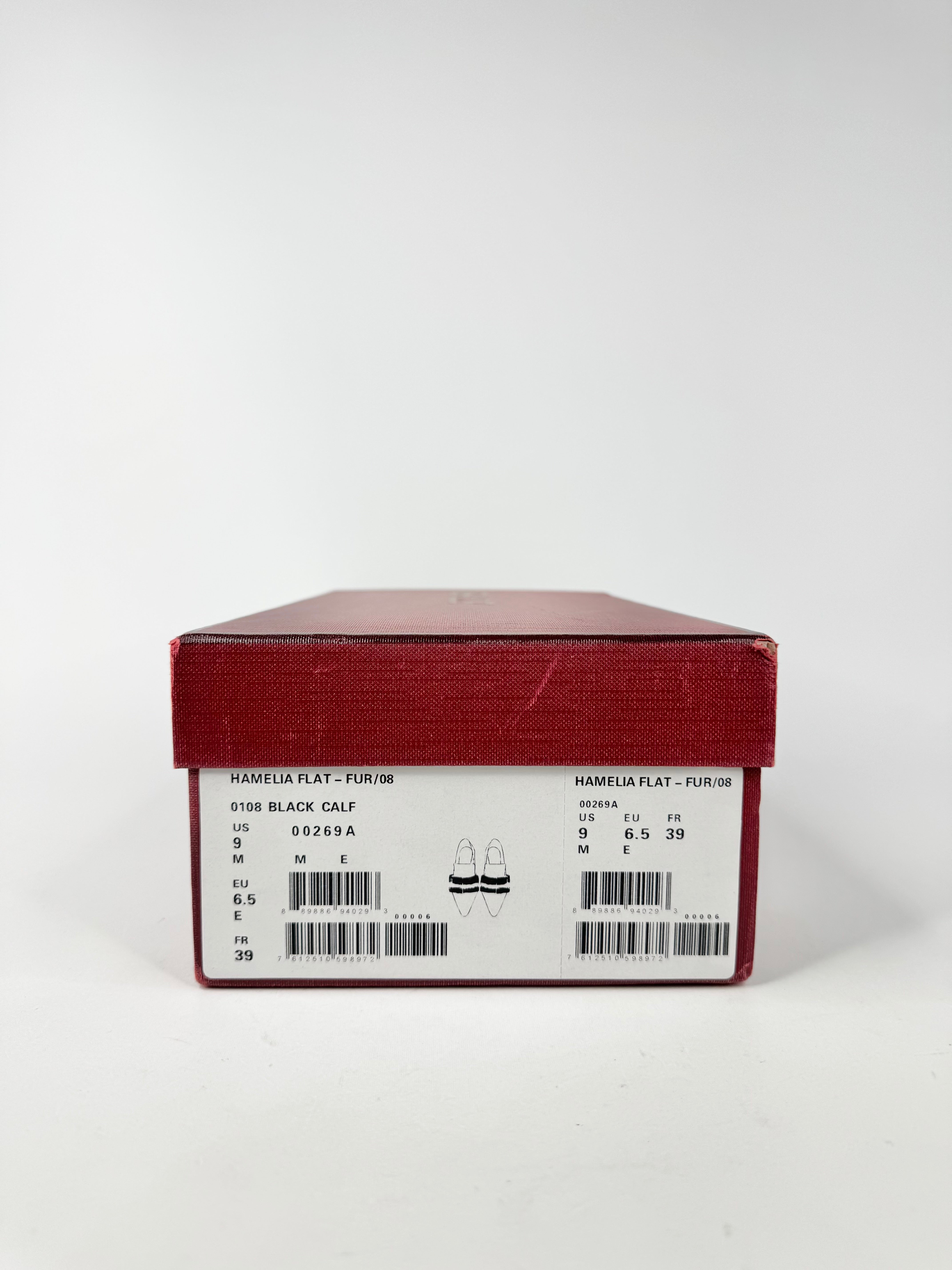 Bally Black & White 'Hamelia' Pointed Toe Mules - EU39