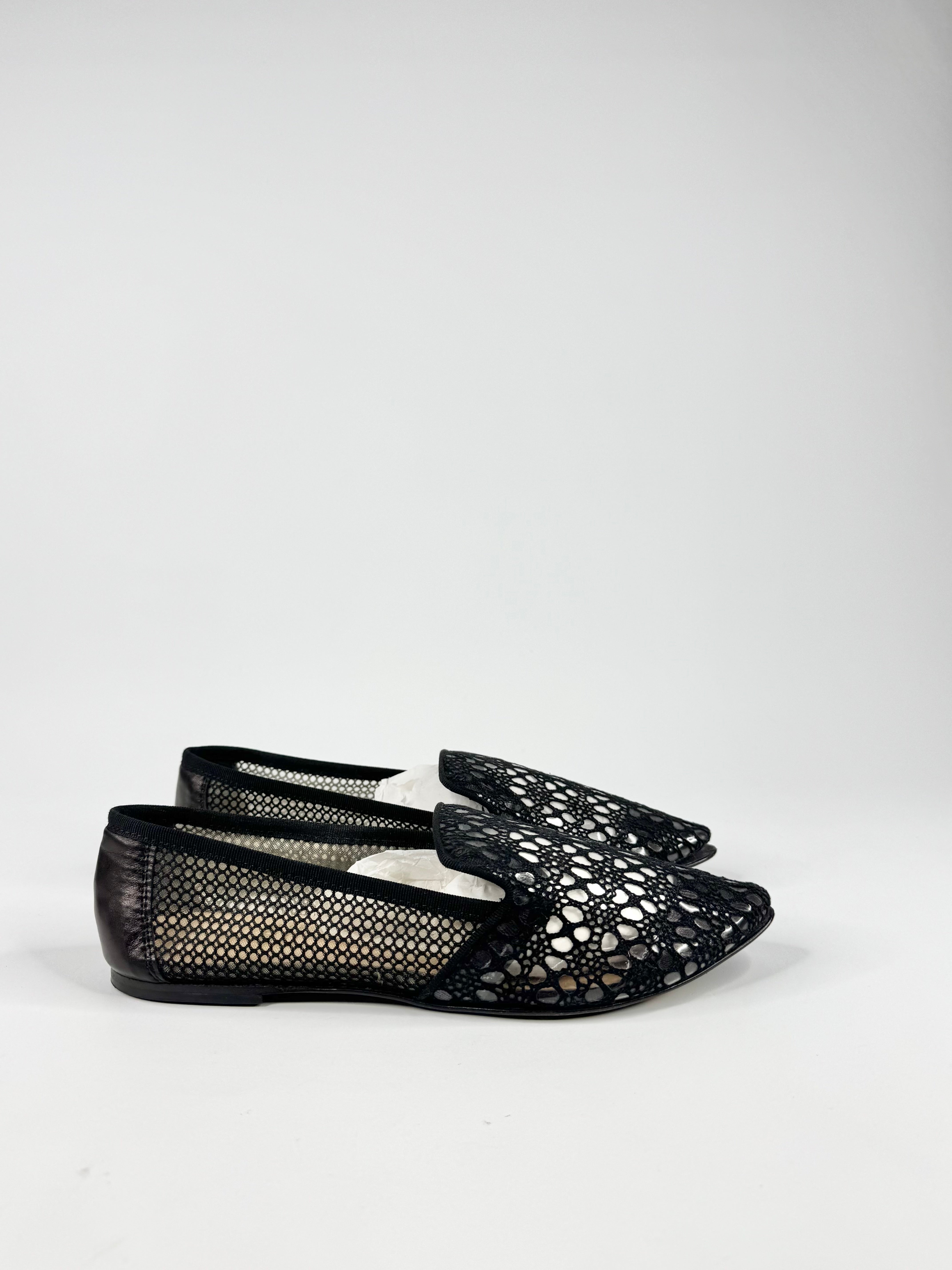 Moschino 'Cheap and Chic' Black Cutout Slipper - EU39