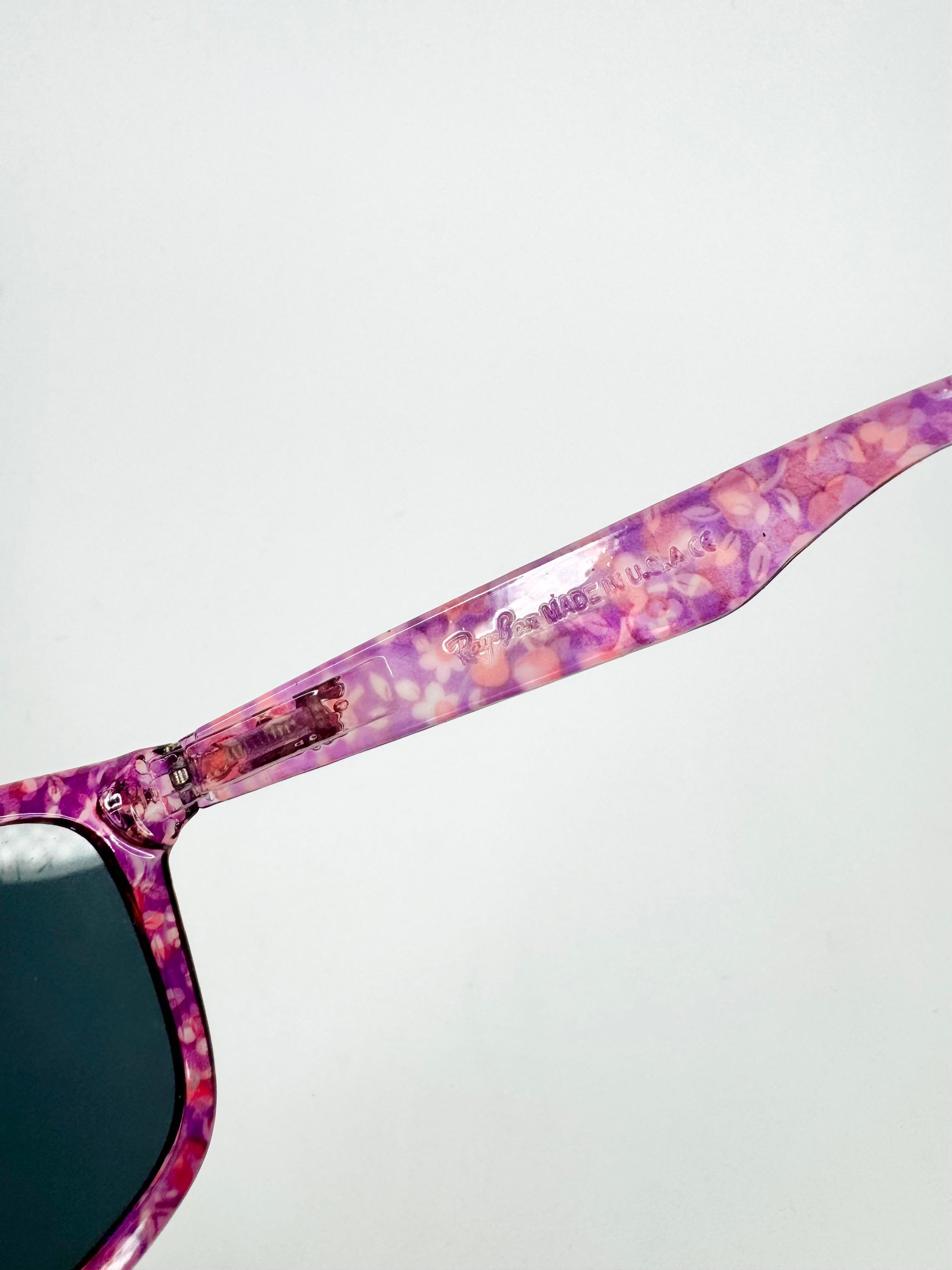 Ray Ban Pink & Purple Speckled Wayfarers
