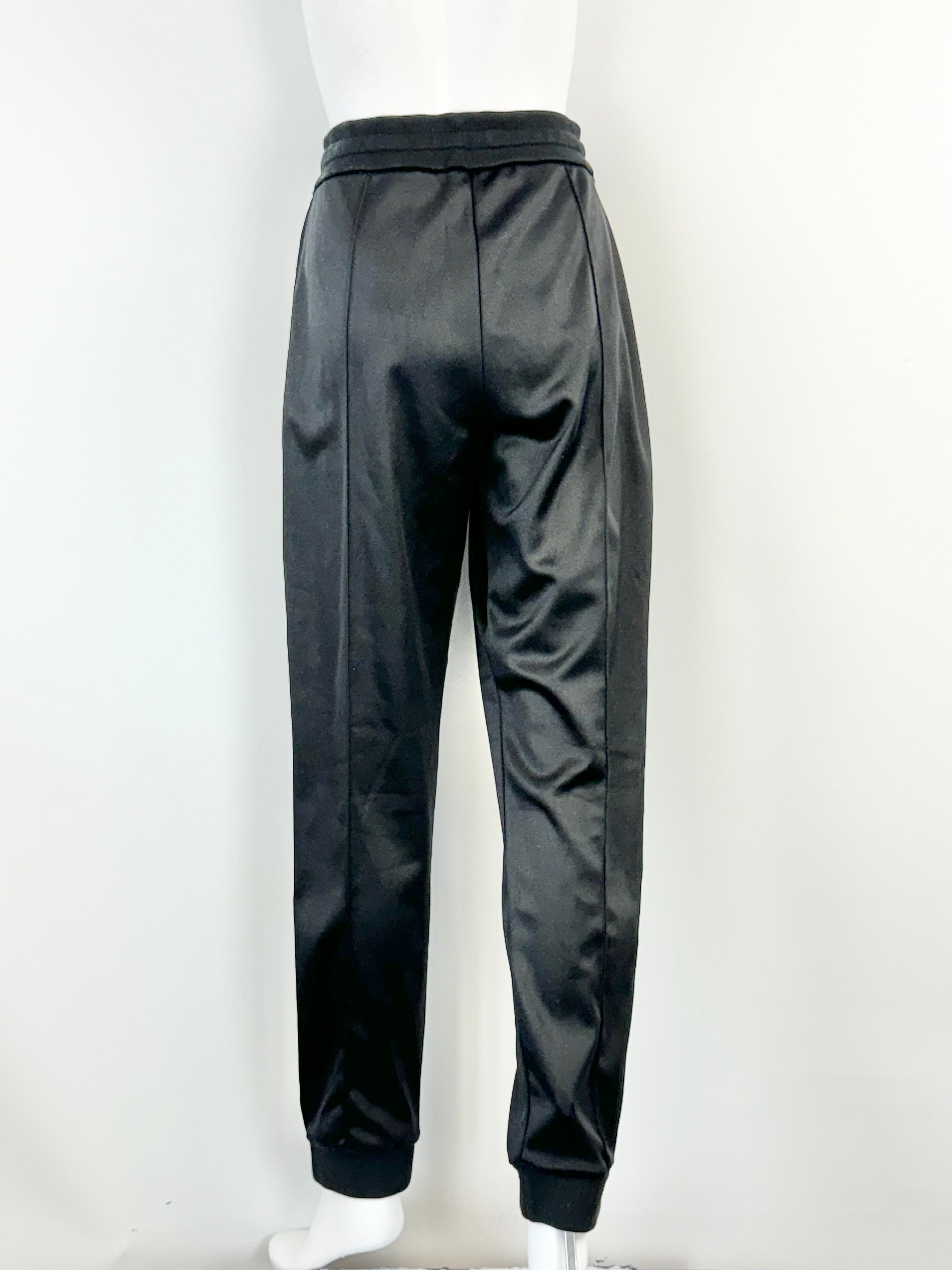 Bally Black Logo Trim Slacks - AU12