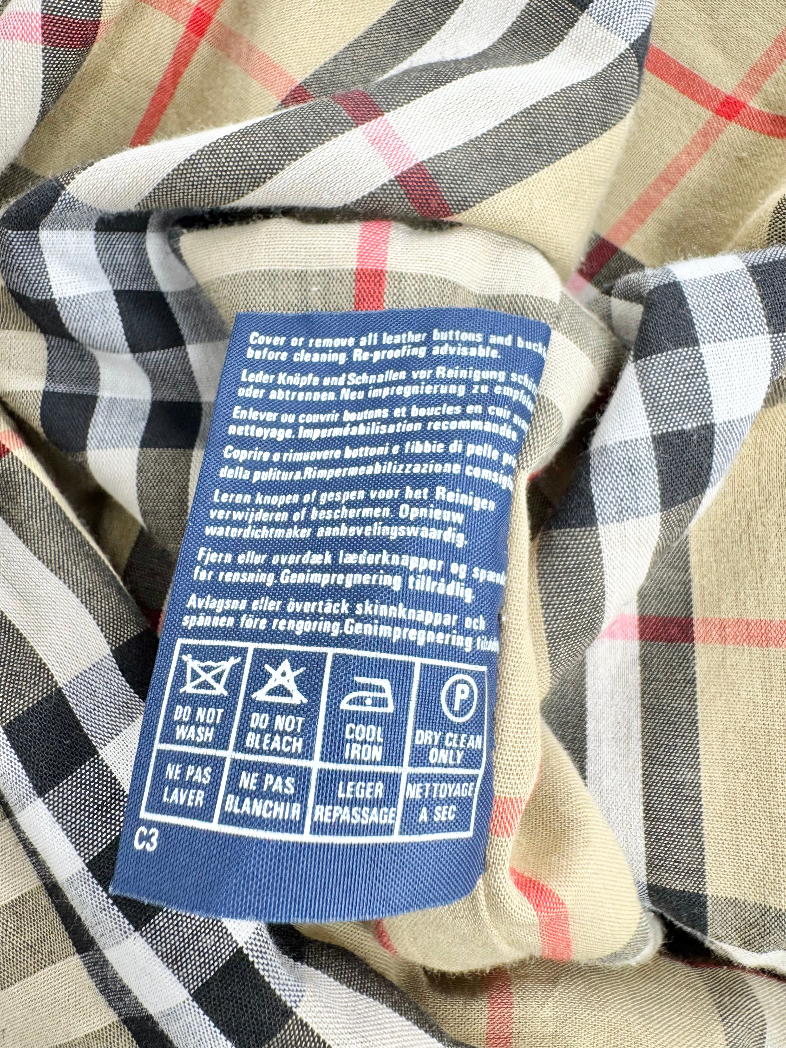 Burberry Vintage Beige 'Harrington' Jacket - M