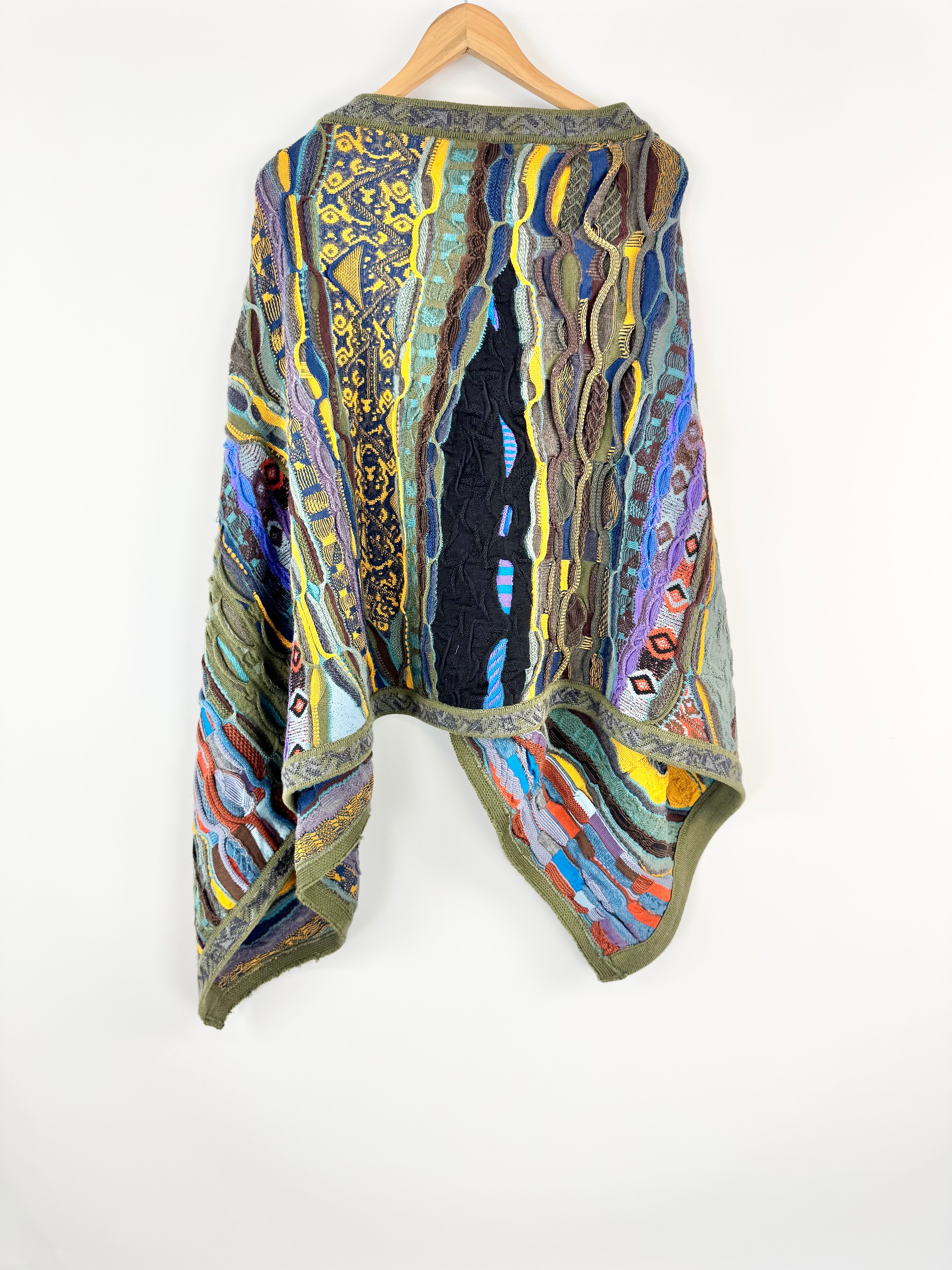 Multi Coloured Knit Scarf/Shawl