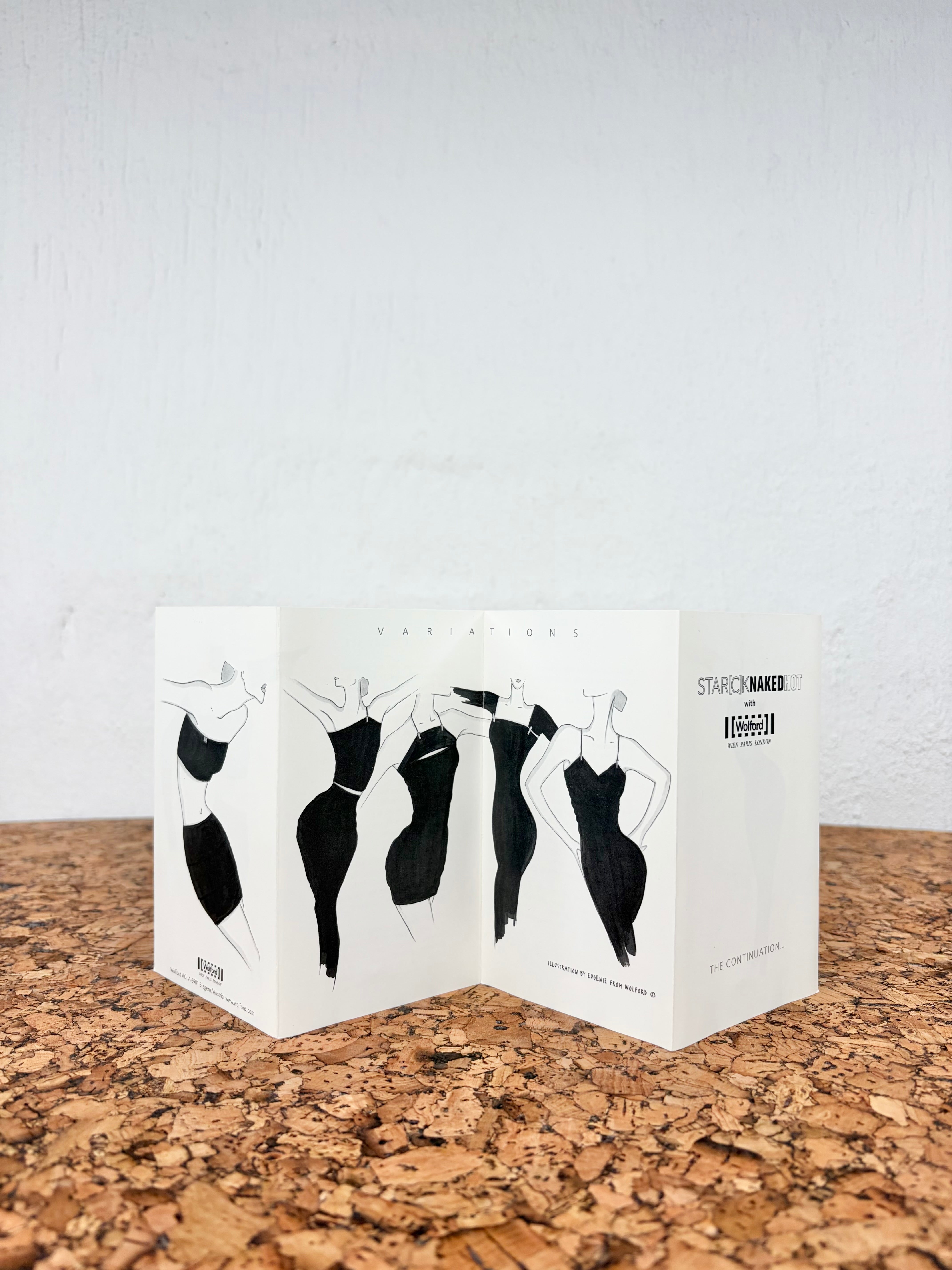 Rare Archival Starck Naked Hot x Wolford Bandeau Set NWT