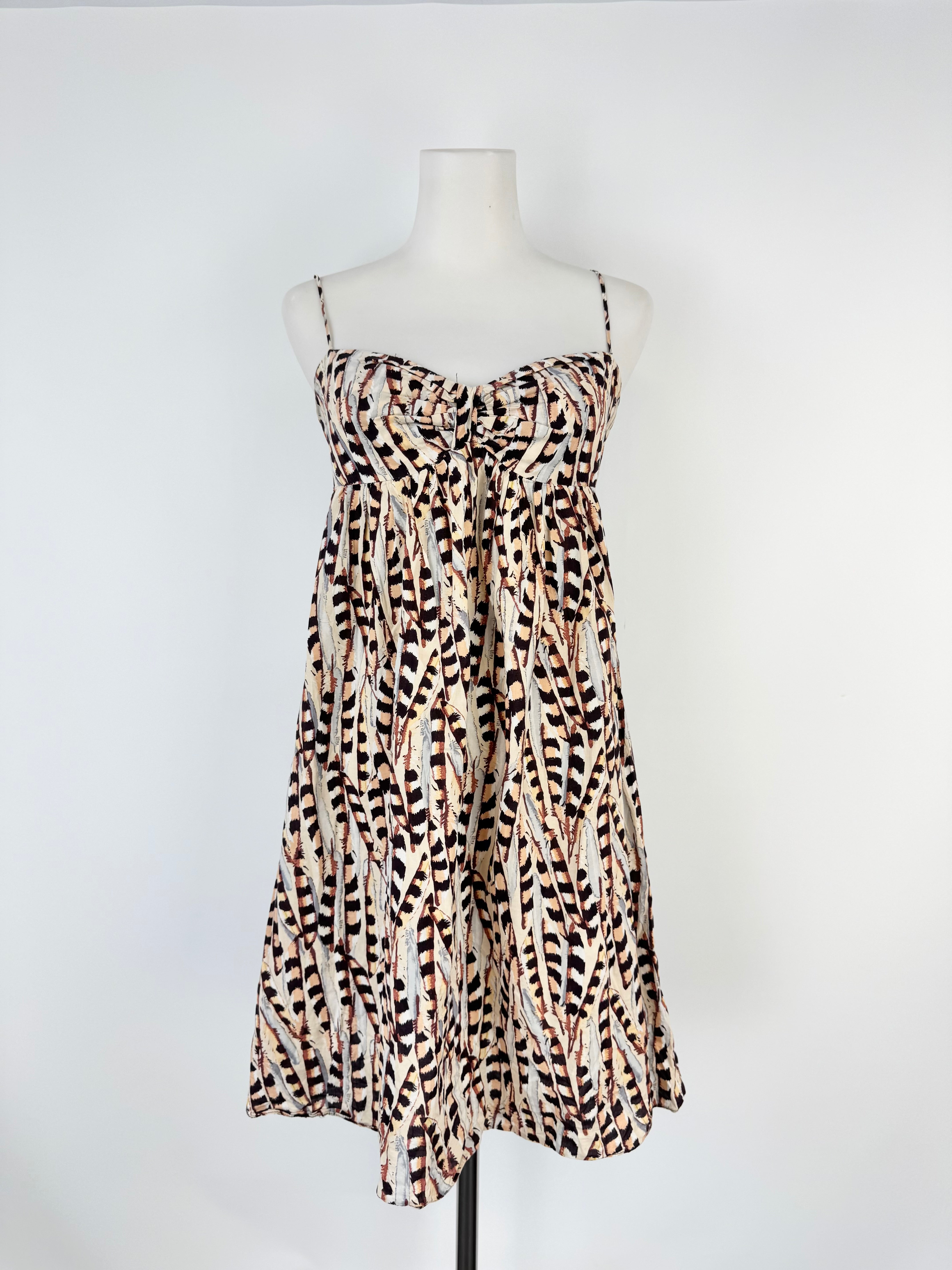 Zimmermann Feather Patterned Summer Dress - AU8