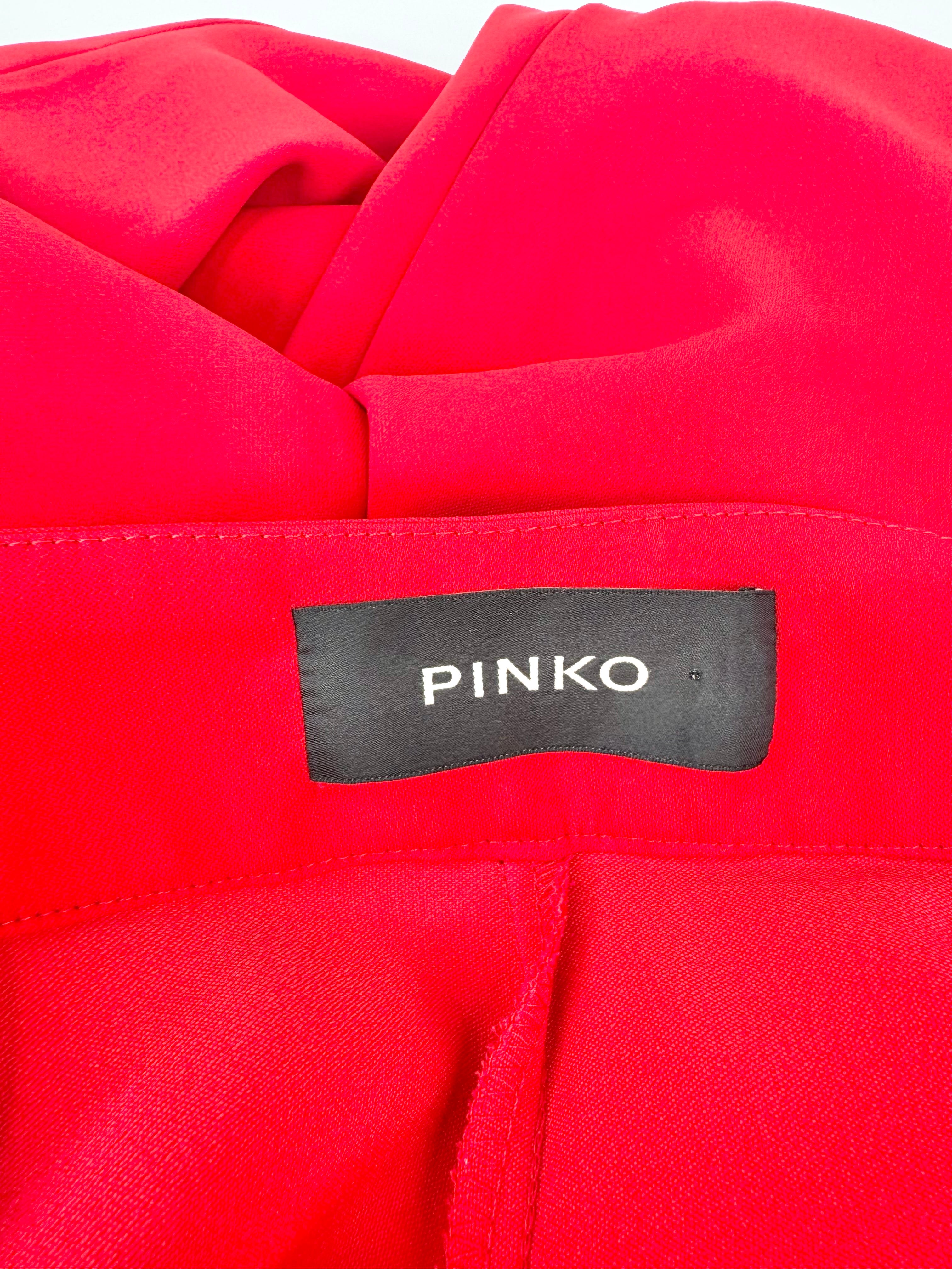 Pinko Crimson Palazzo Pants - AU12