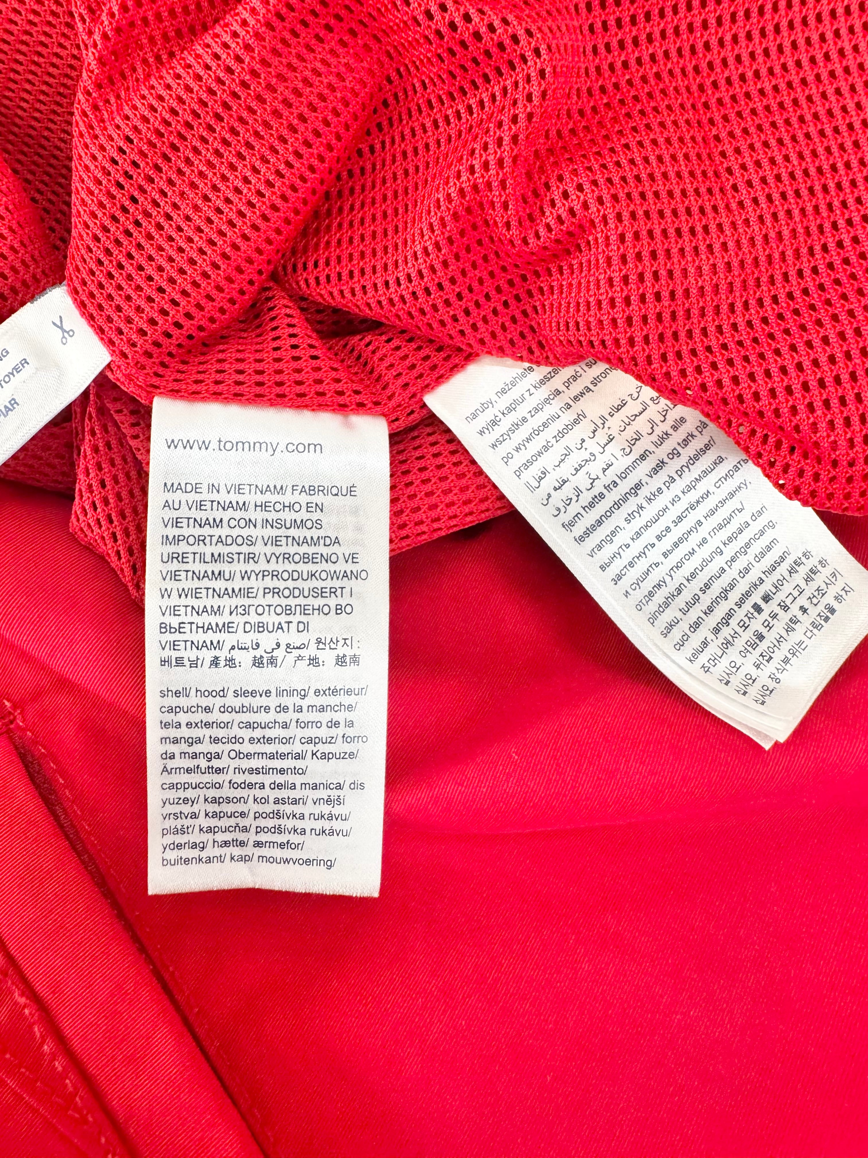 Tommy Hilfiger Crimson Belted Jacket - AU10