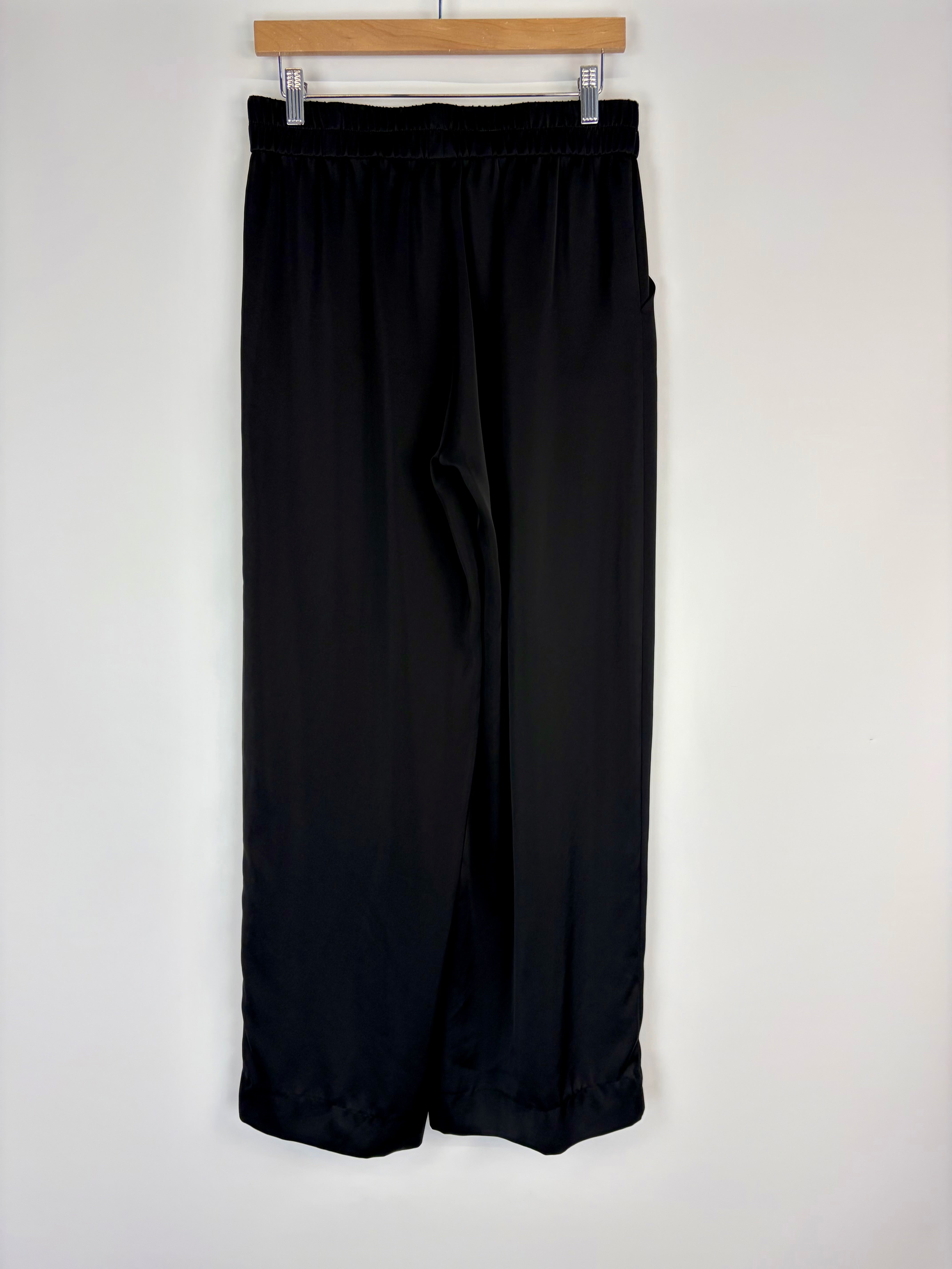 Viktoria Woods Black Satin Slacks - AU10