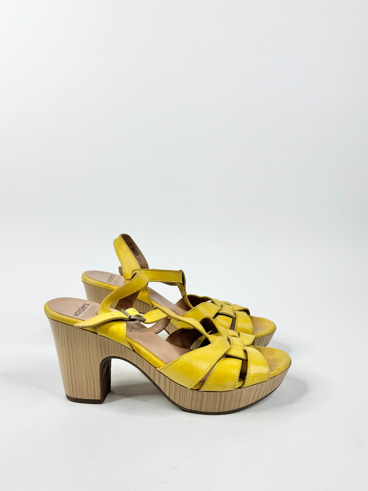 Wonders Sunflower Yellow Clogs - EU38