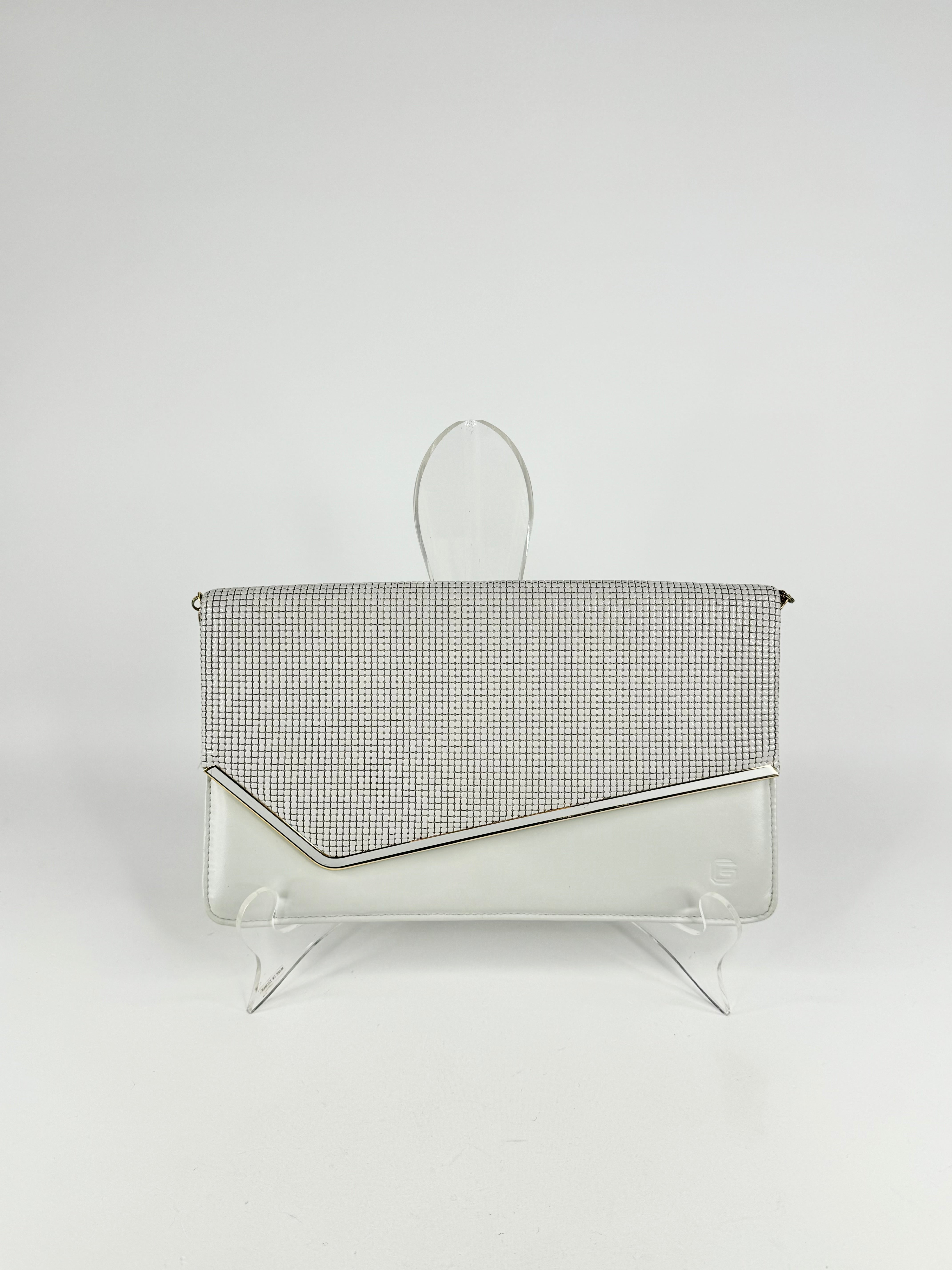 Vintage Glomesh Grey Shoulder Bag