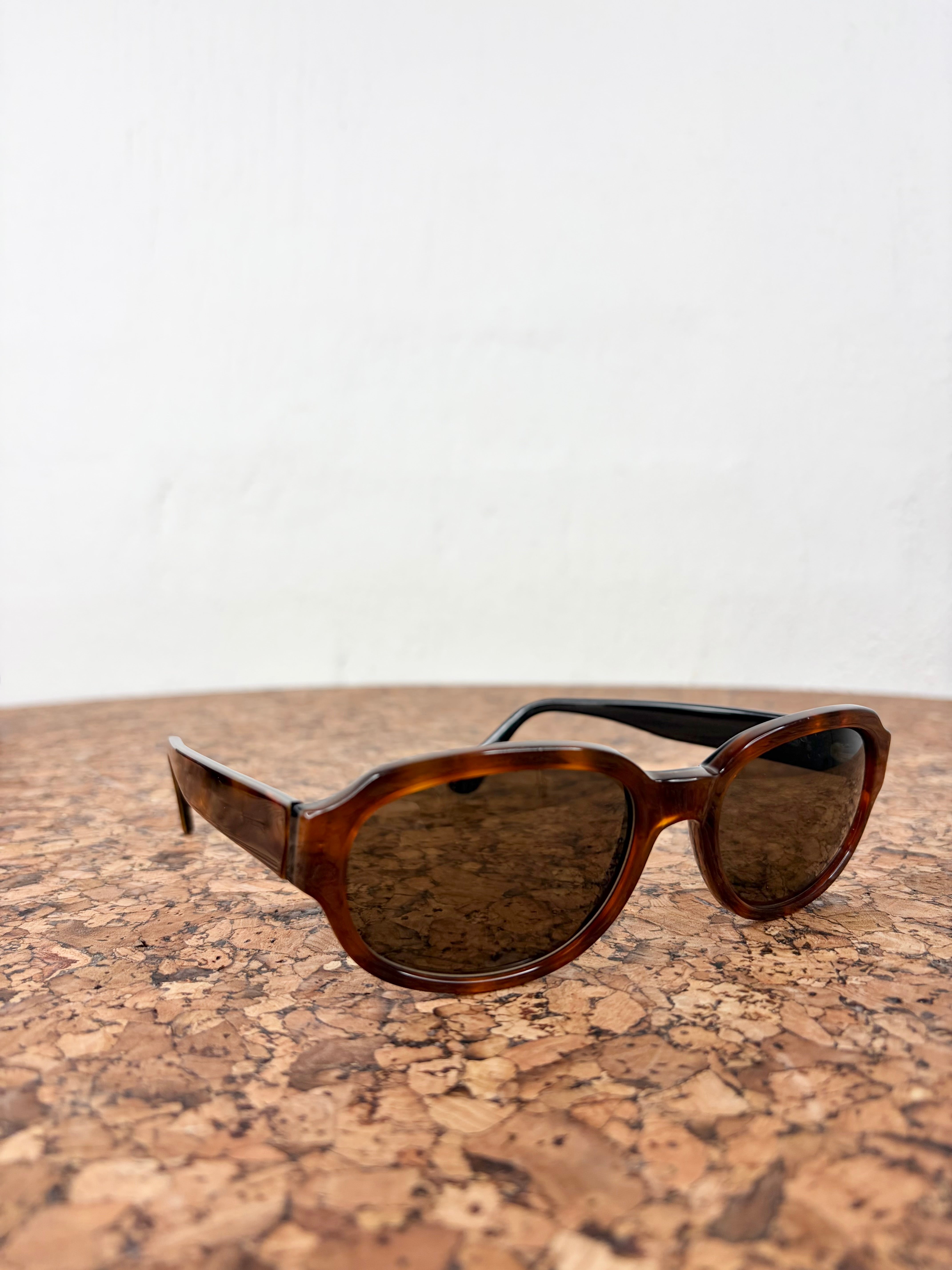 Dolce & Gabbana Deep Amber Tortoiseshell Prescription Sunglasses