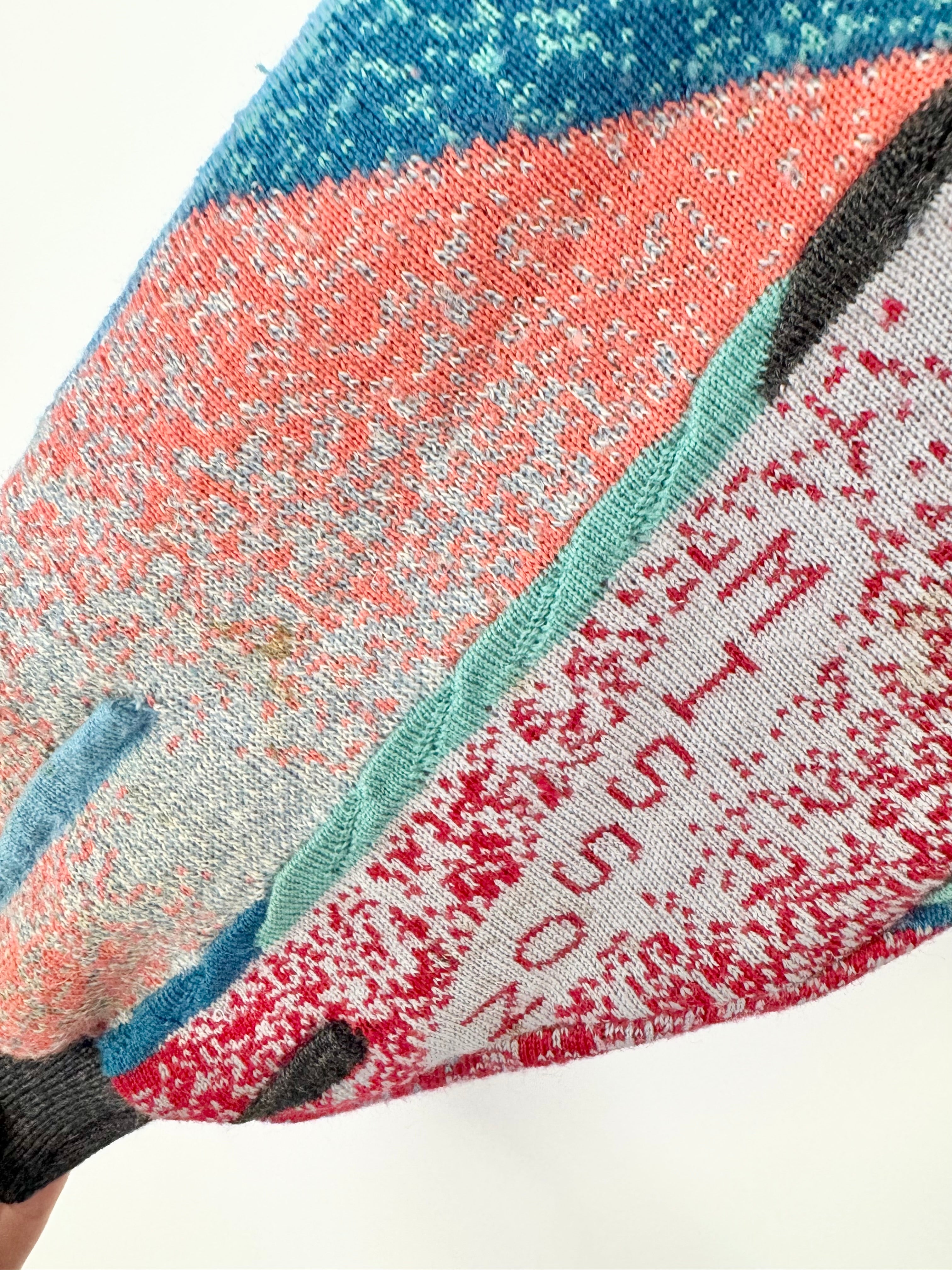 Vintage 3D Knitted Sweater - AU10
