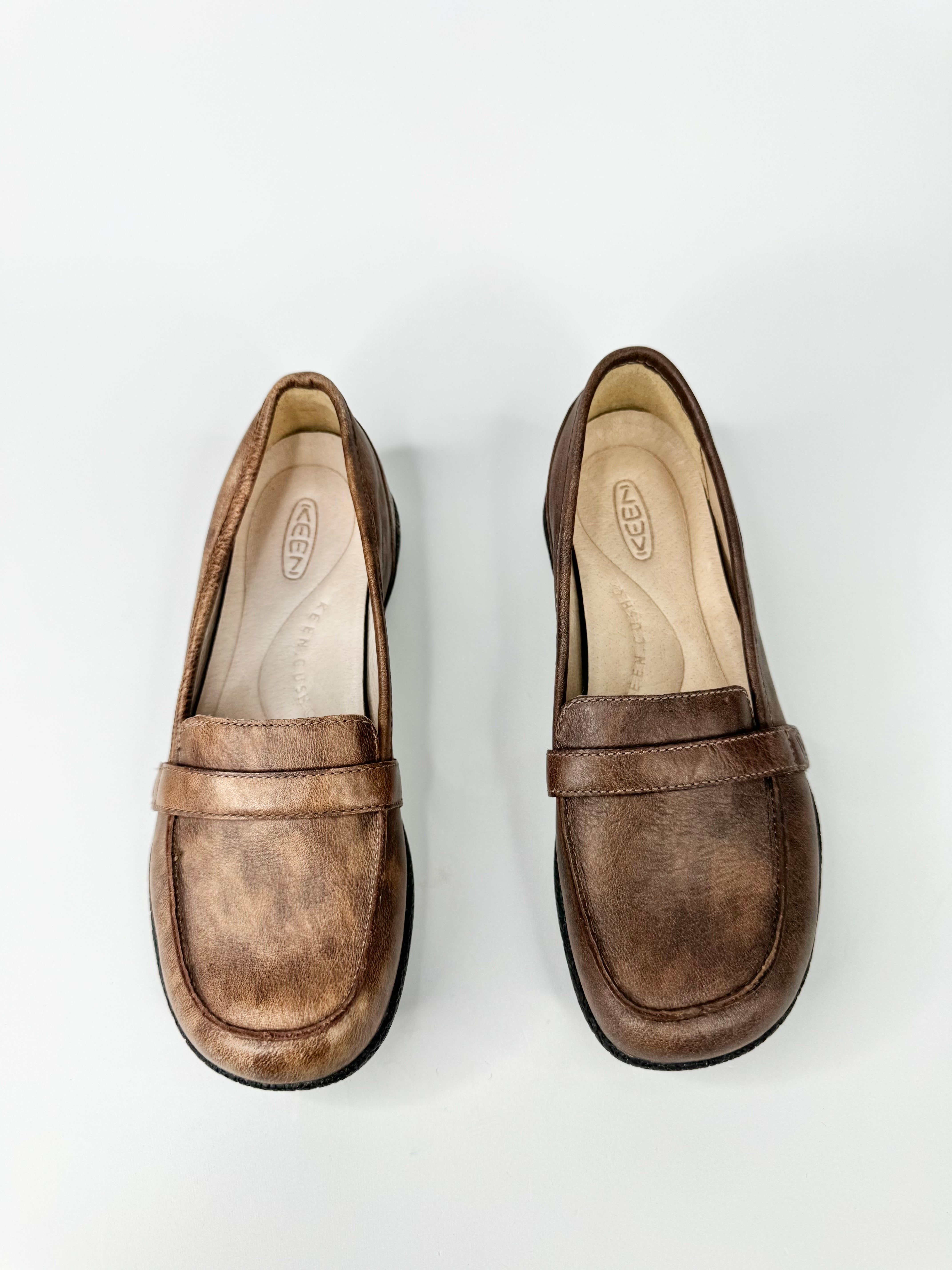 KEEN Brown Comfy Slip-on Shoe - EU38