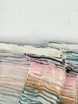 YMC London Multicolour Striped 'Perhacs' Sheer Dress - AU8