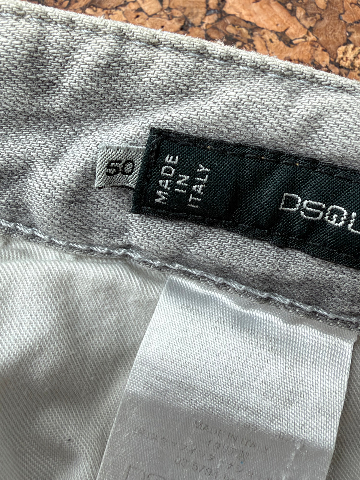 Dsquared Grey Distressed Italian Made Jeans - 50
