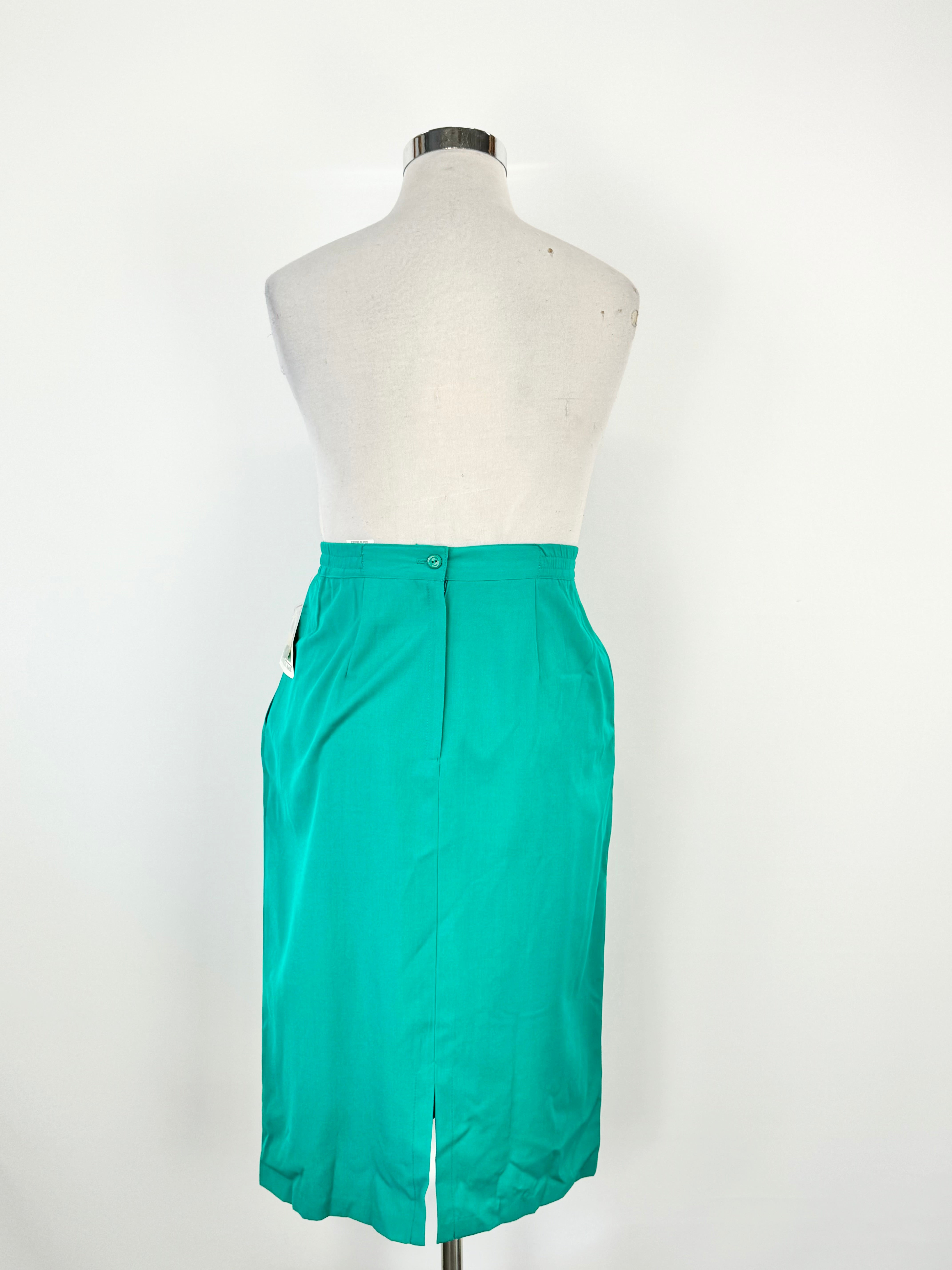 Toronto Australia Emerald Green Hosebit Pencil Skirt NWT - AU14