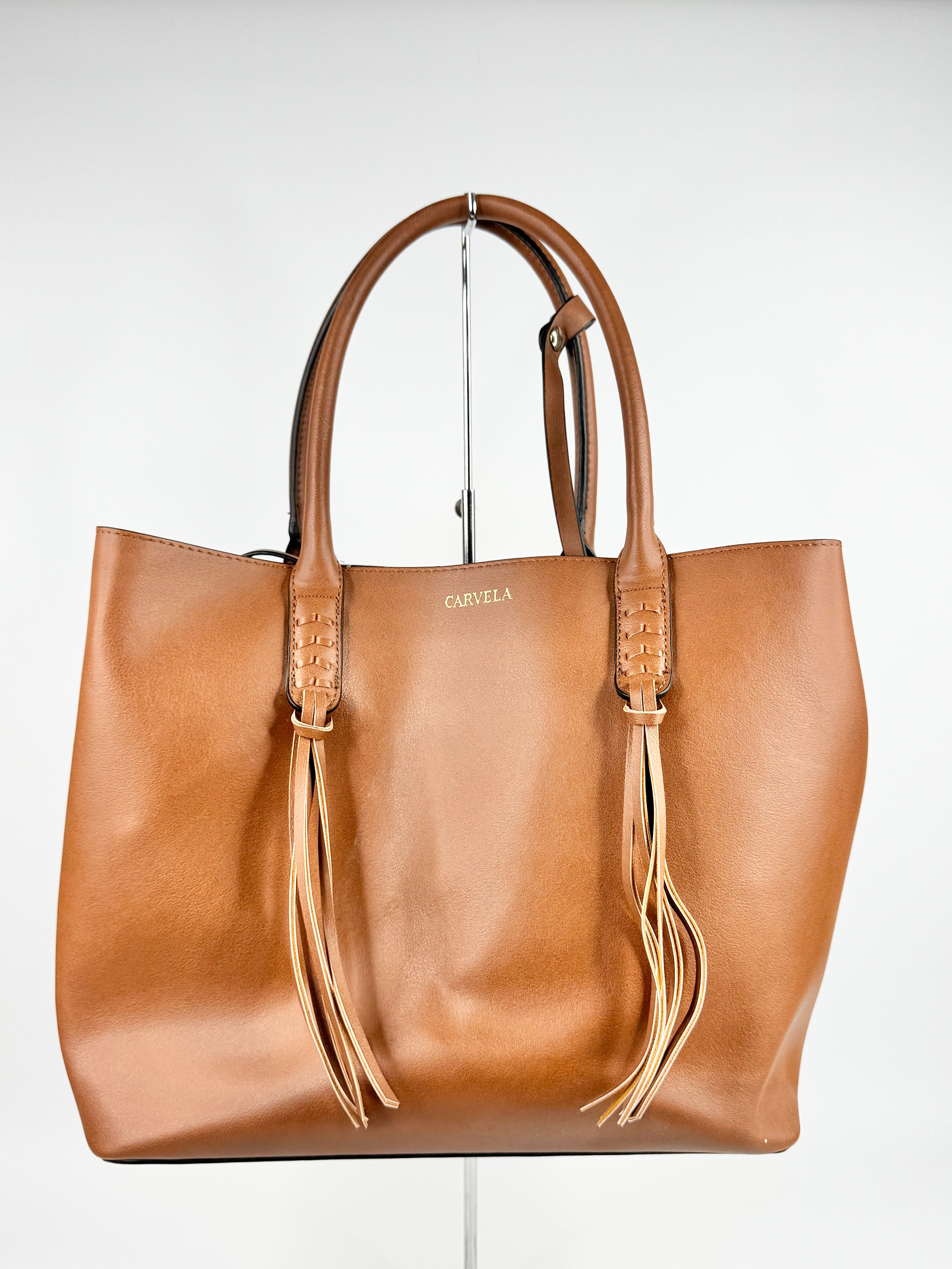 Carvela Deep Tan Tote Bag