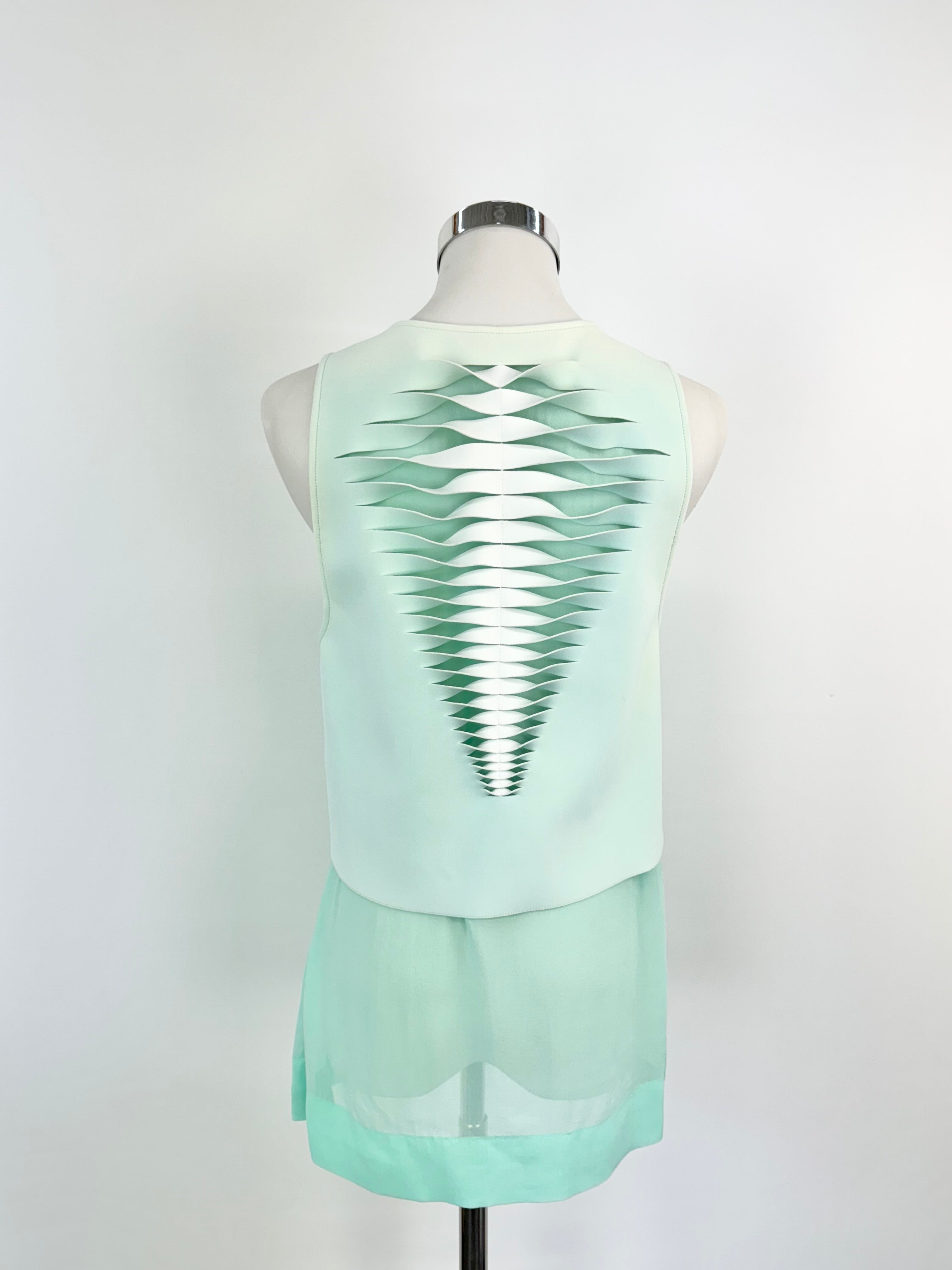 Dion Lee Aqua Sleeveless Top - AU10