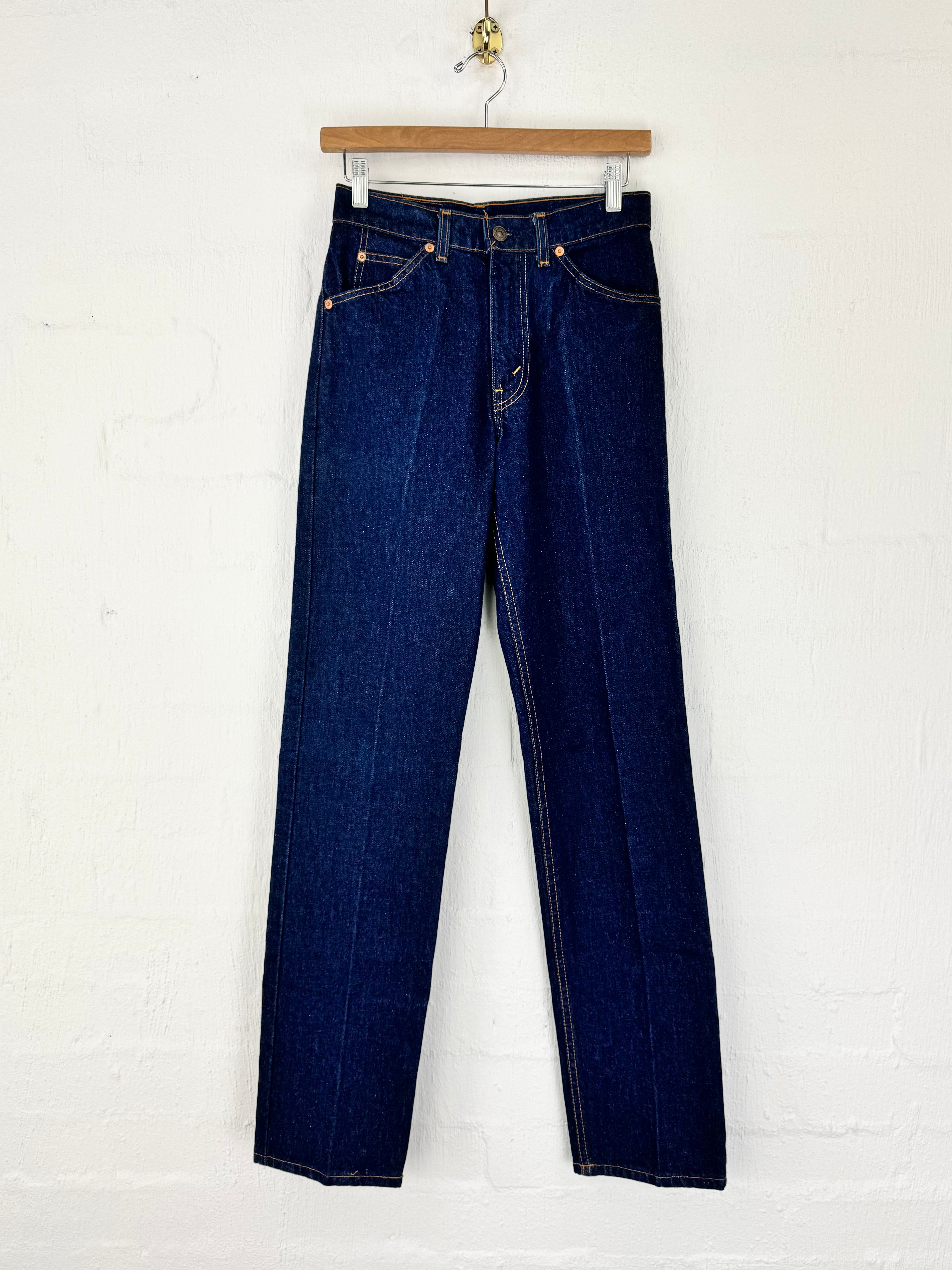 Levi's Blue 505 Regular 'Tapered Leg' Jeans - W70