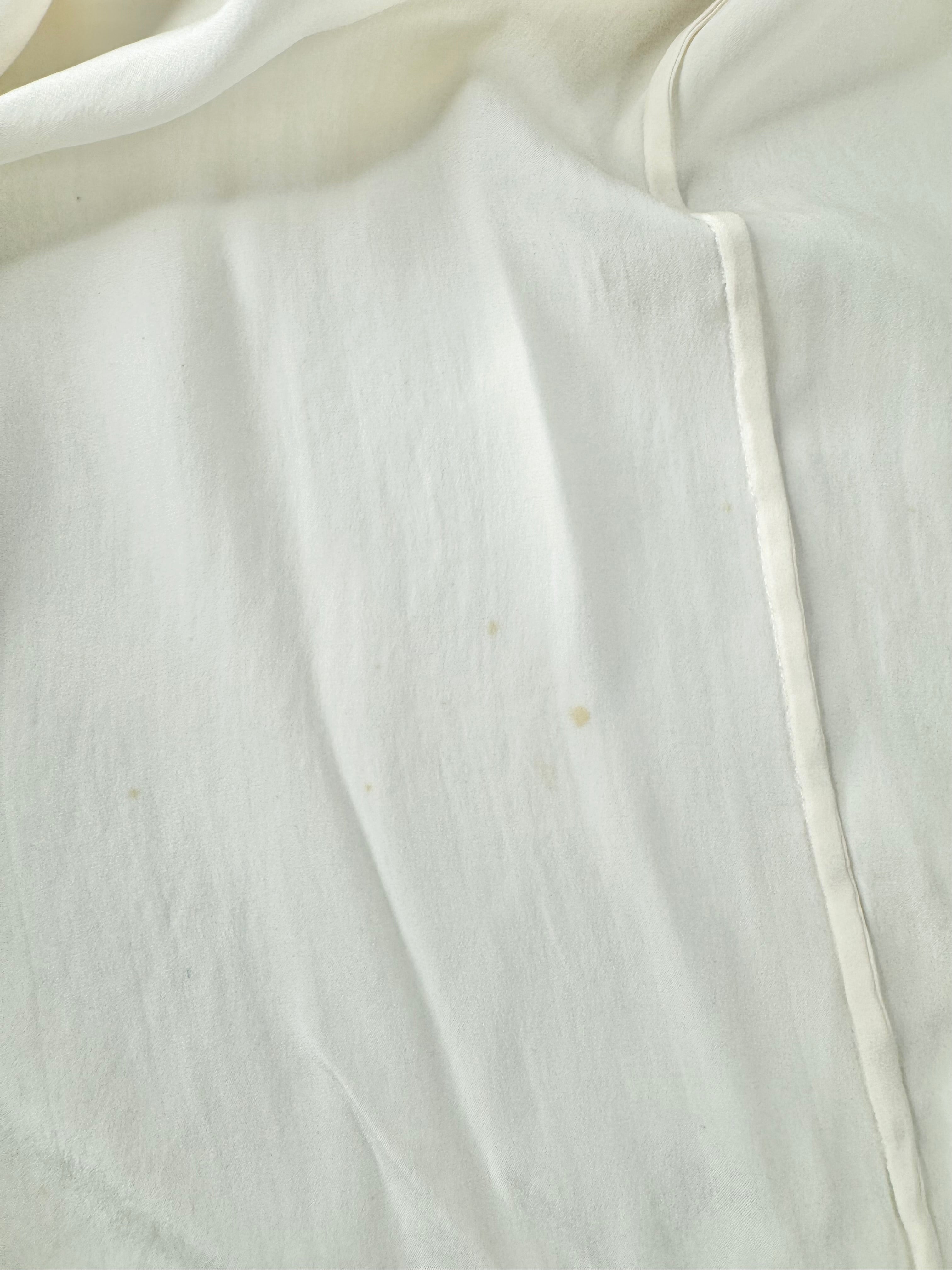 Zimmermann Pale Cream Silk Halter Neck Maxi Dress - AU10