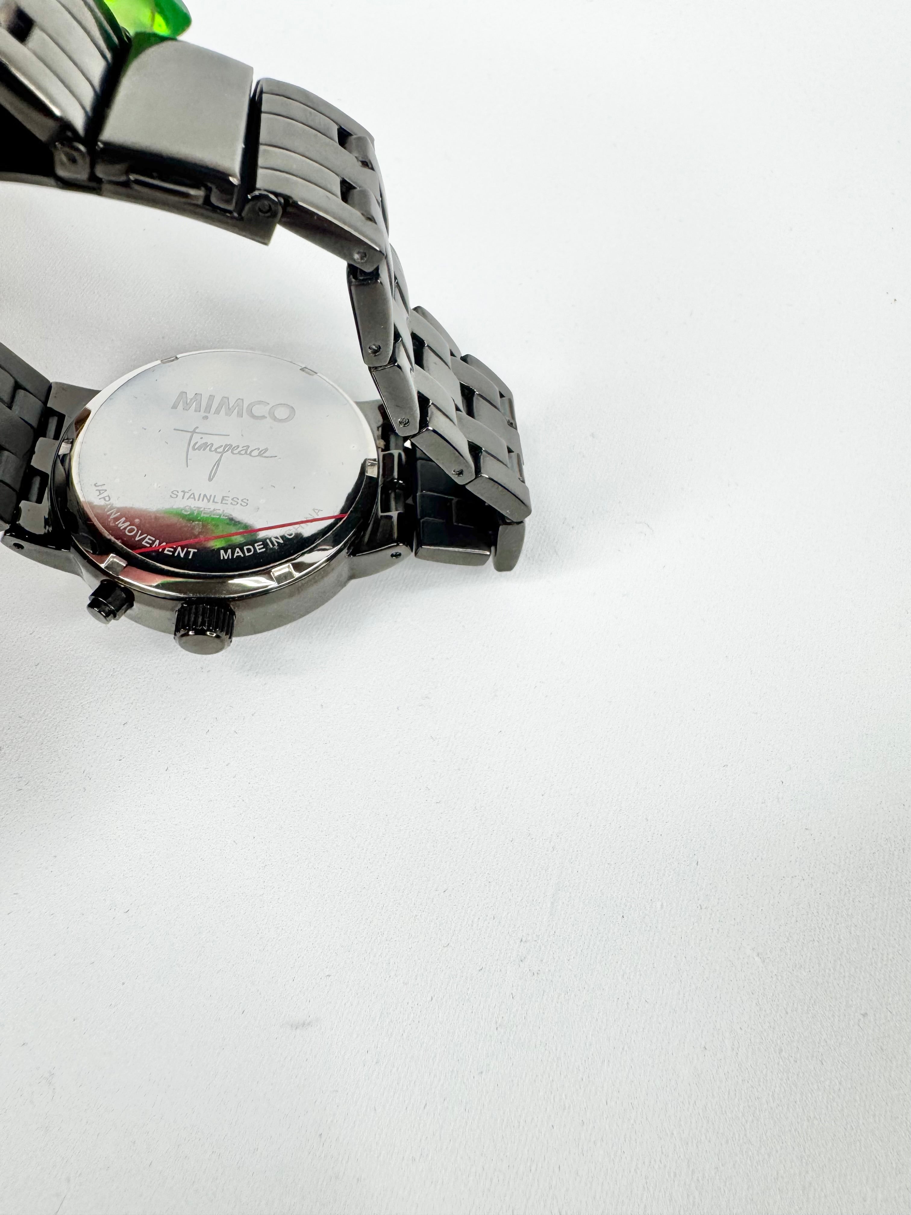 Mimco Black & Rose Gold Watch