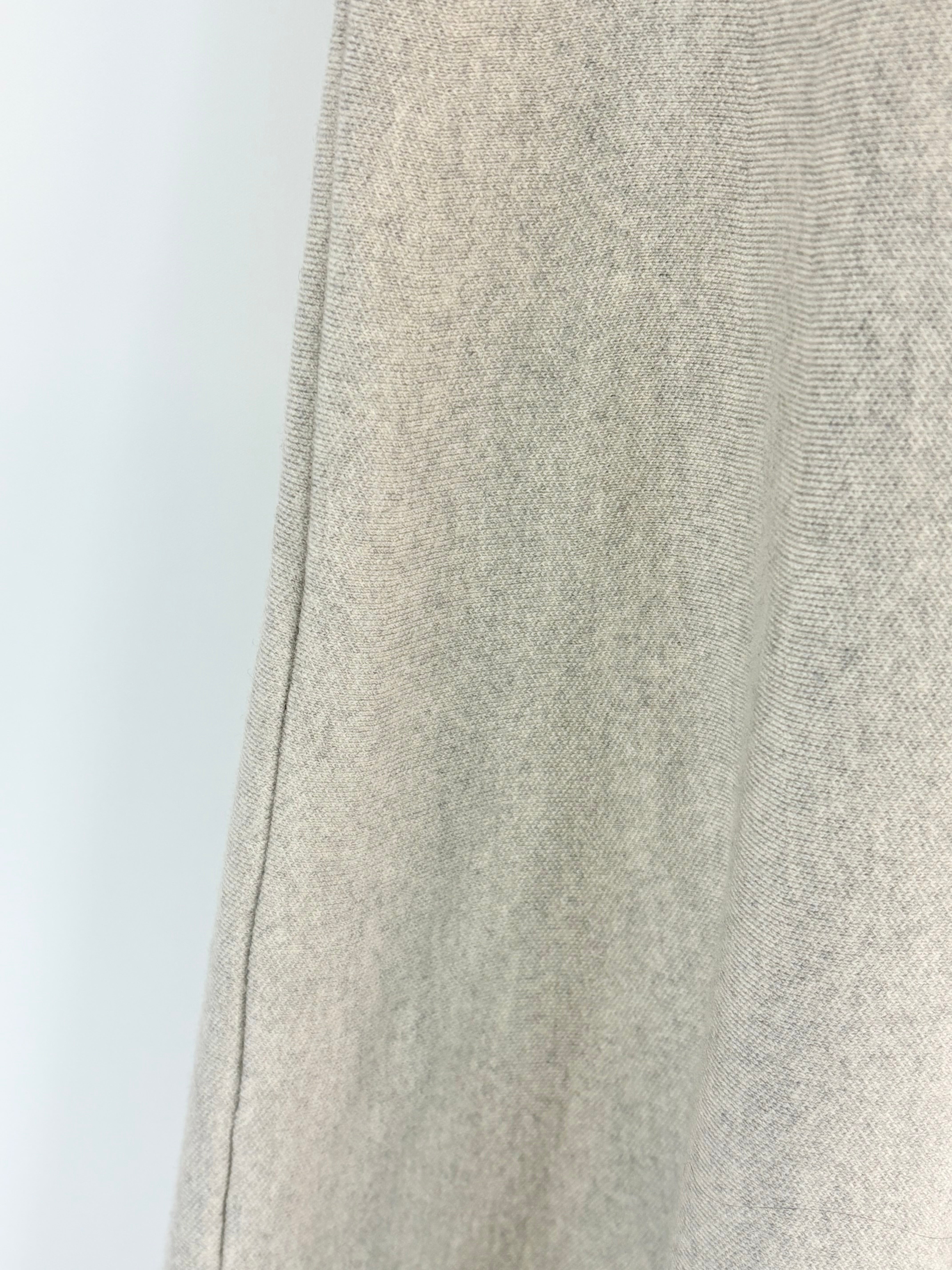 McQ Alexander McQueen Maroon, Black & Beige Knit Midi Dress - XL