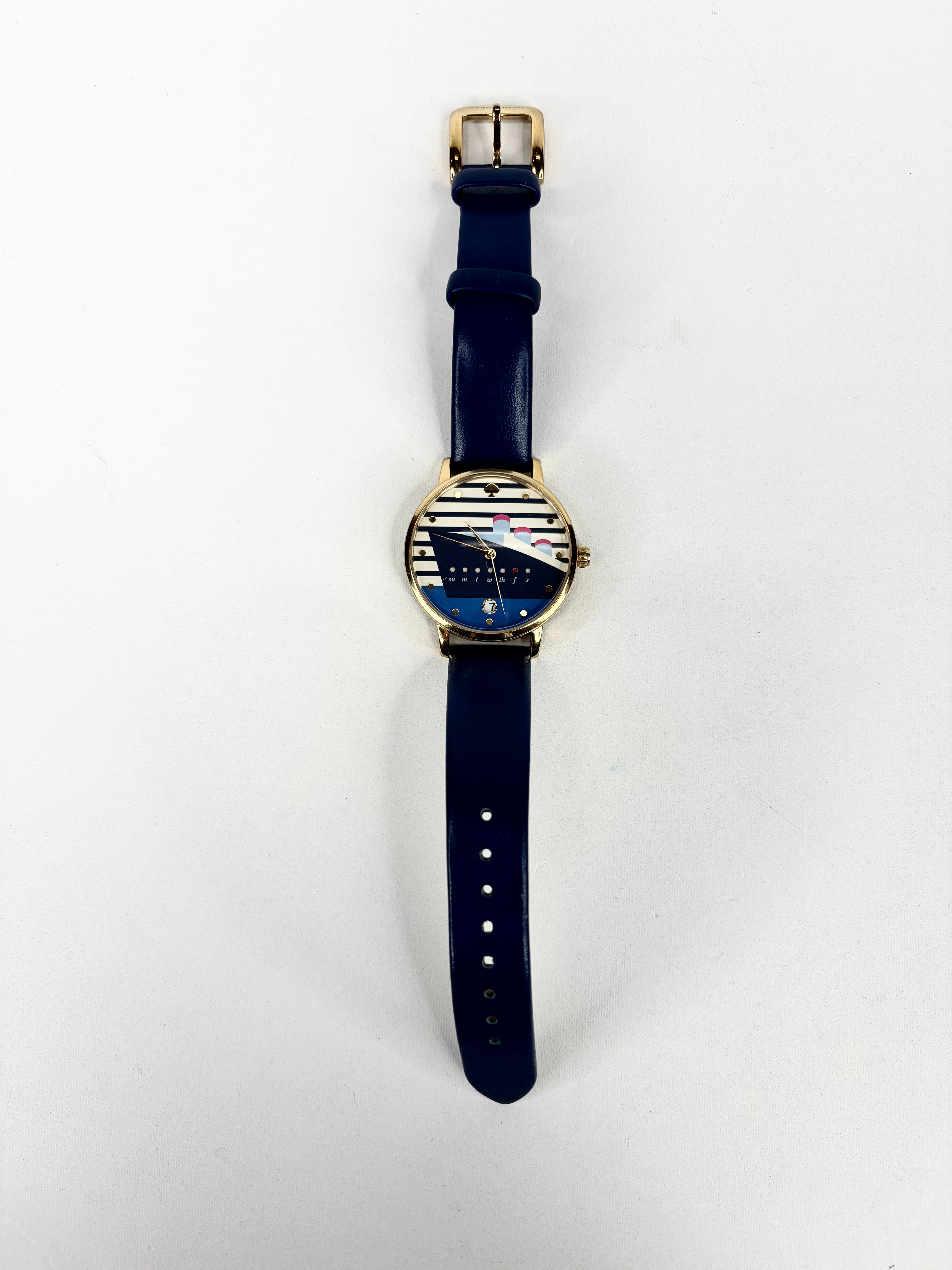 Kate Spade Blue & Gold Wristwatch