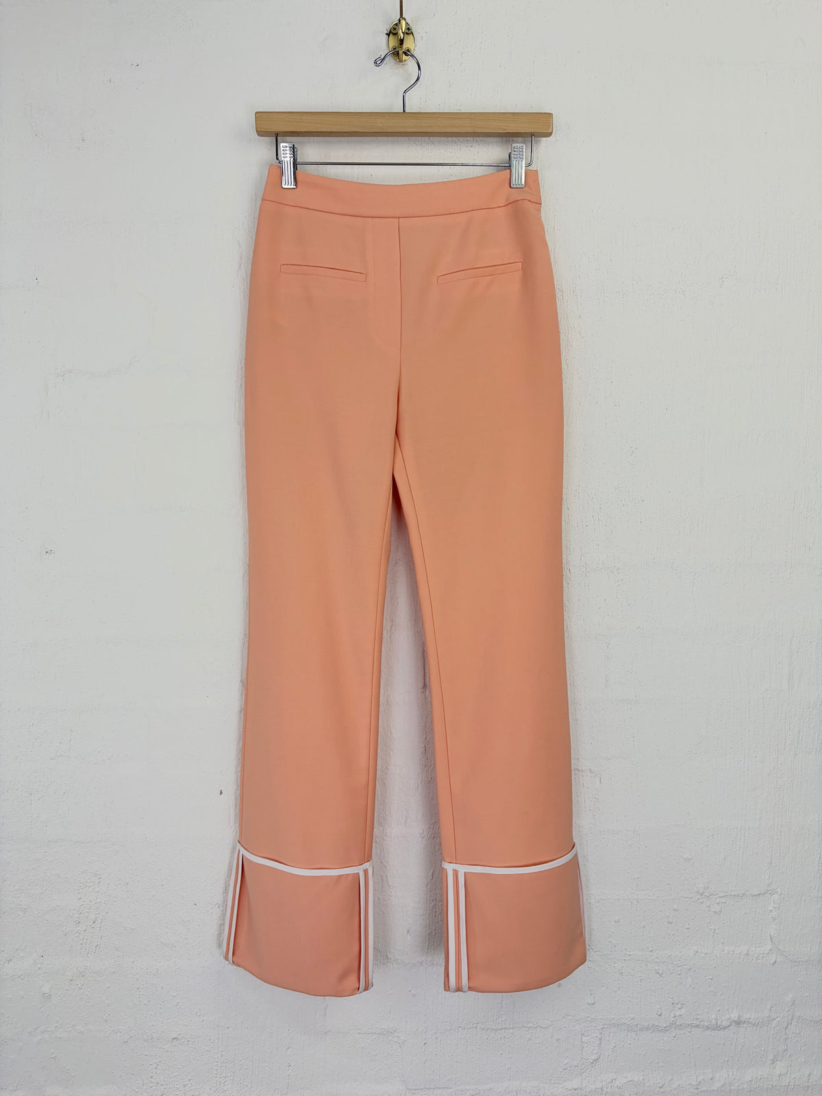 Ellery Orange Sorbet Two-Piece Suit - AU6/8