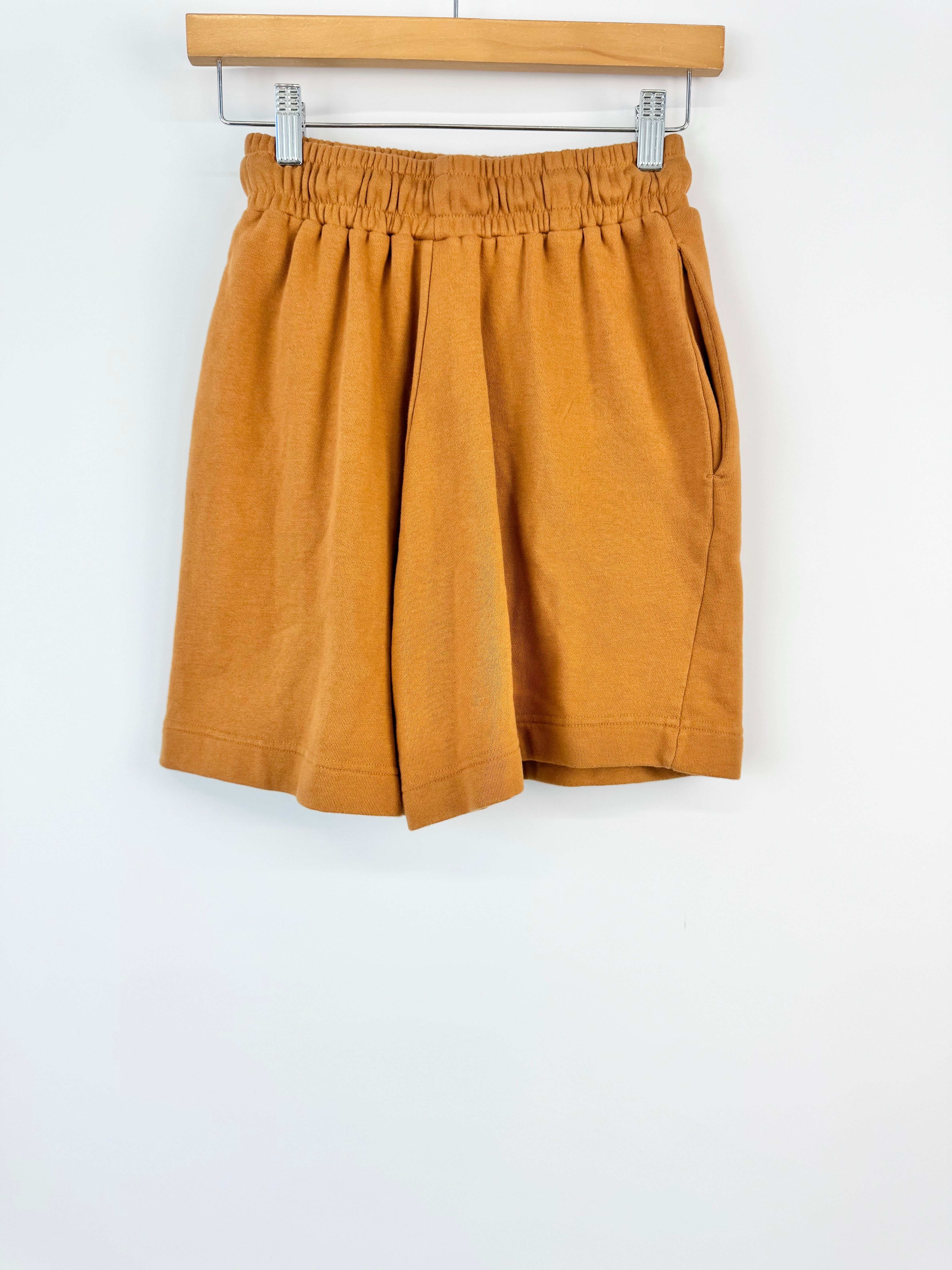 Obus Burnt Orange 'Athletski Squad' Jersey Shorts - AU6