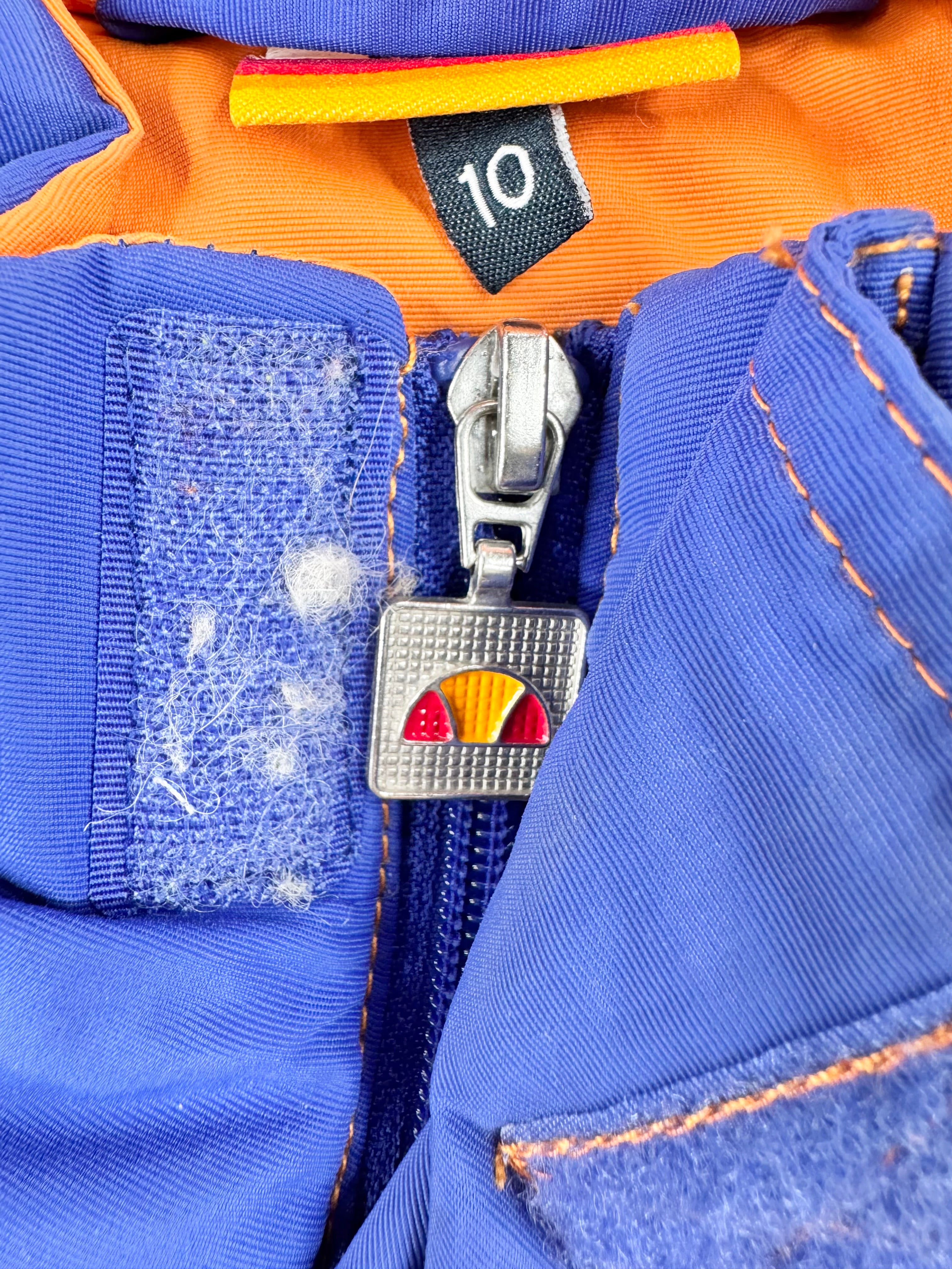 Ellesse Blue & Orange Puffy Jacket - AU10