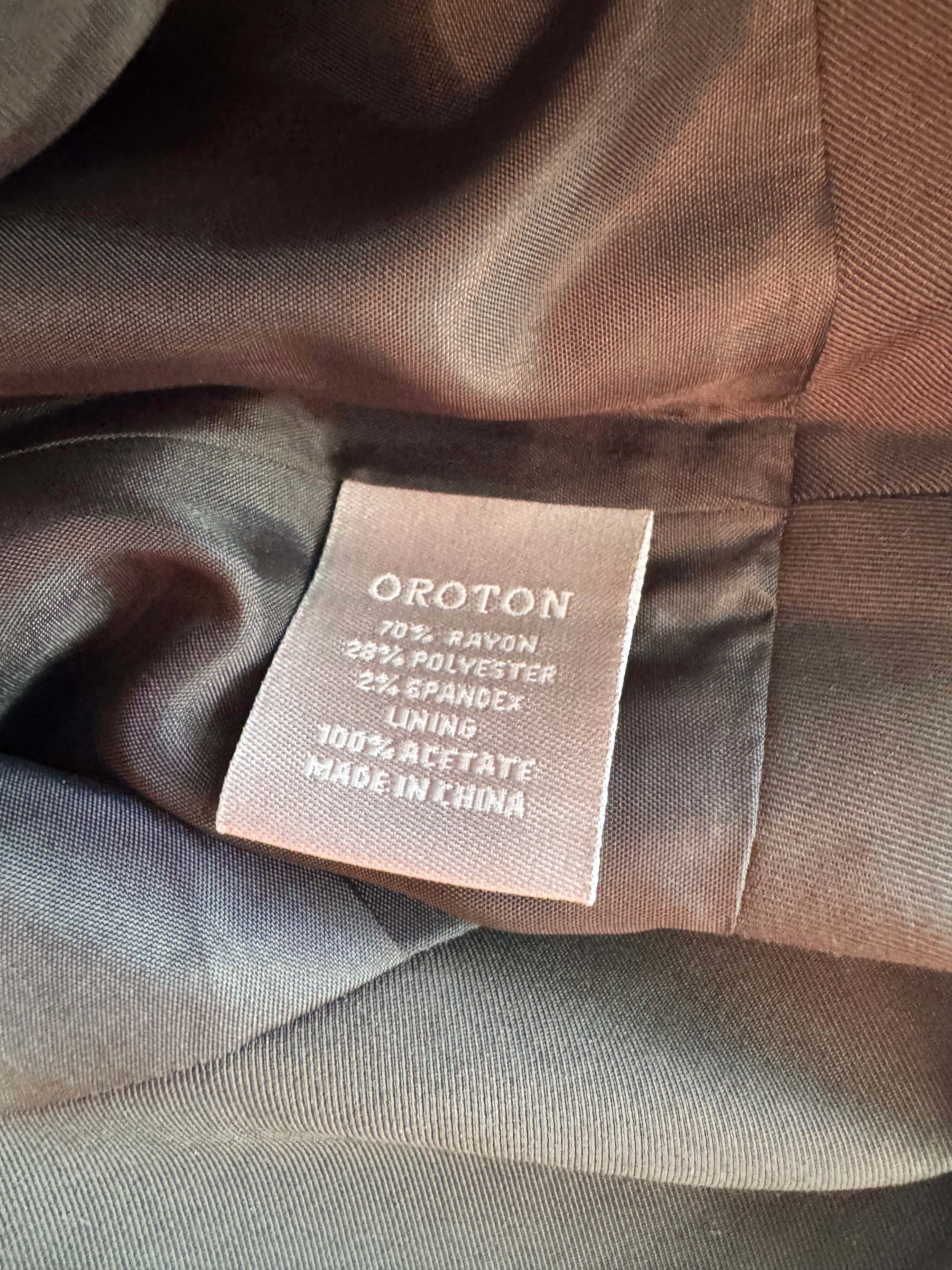 Oroton Black Pleated A-Line Skirt - AU10