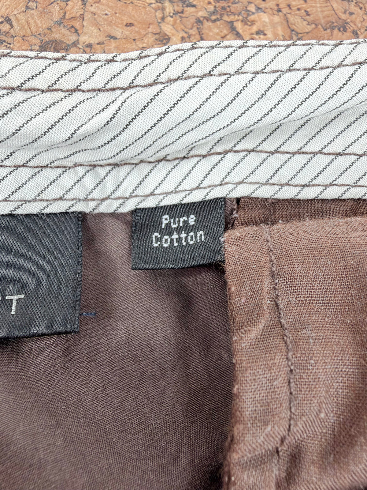 Sportscraft Brown Wide Cargo Capri - AU16