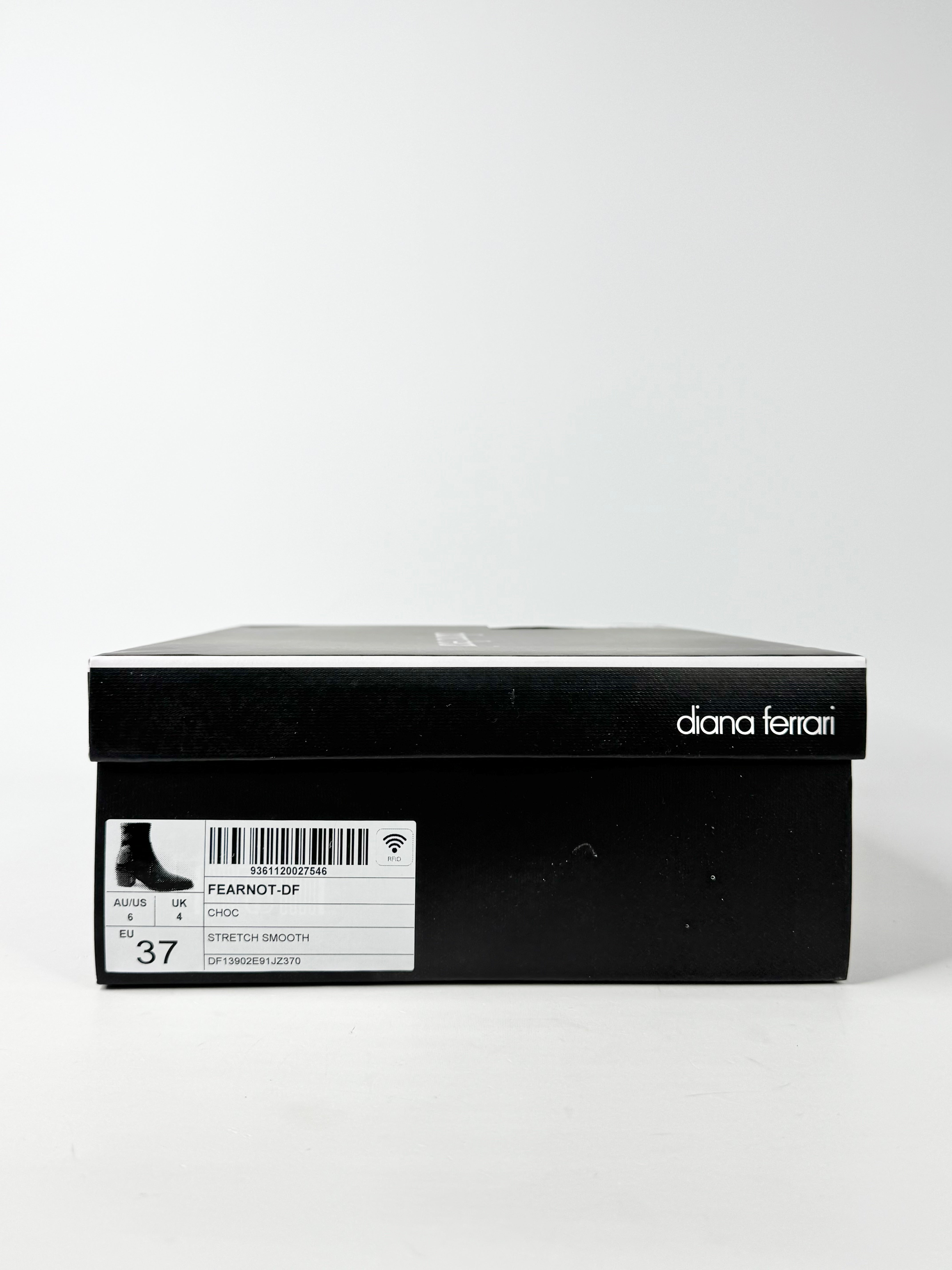 MFW Diana Ferrari Choc Fearnot-DF Stretch Ankle Boots - EU37