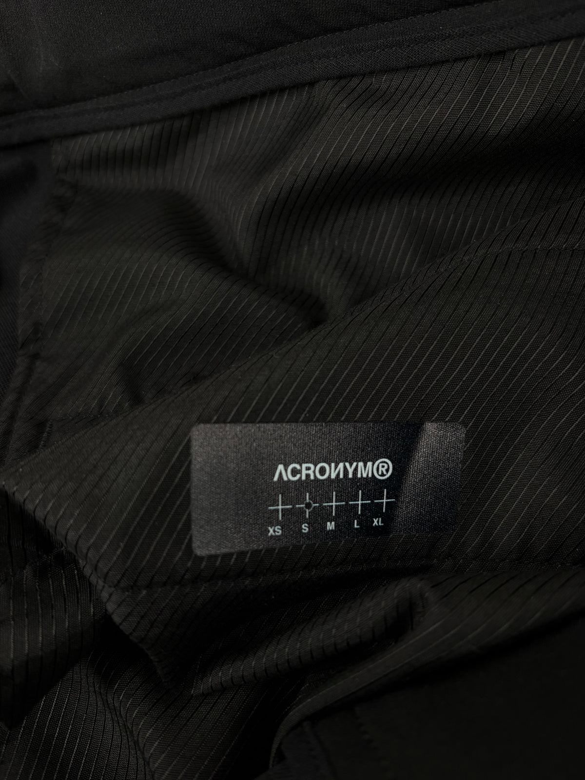 Acronym Black Belted Utility Pant - S