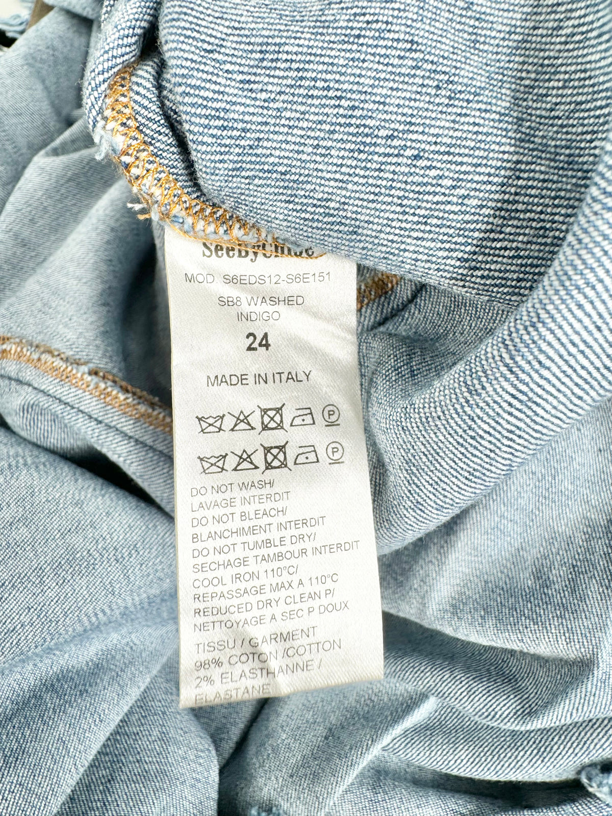 See by Chloe Denim Maxi SKirt - AU10