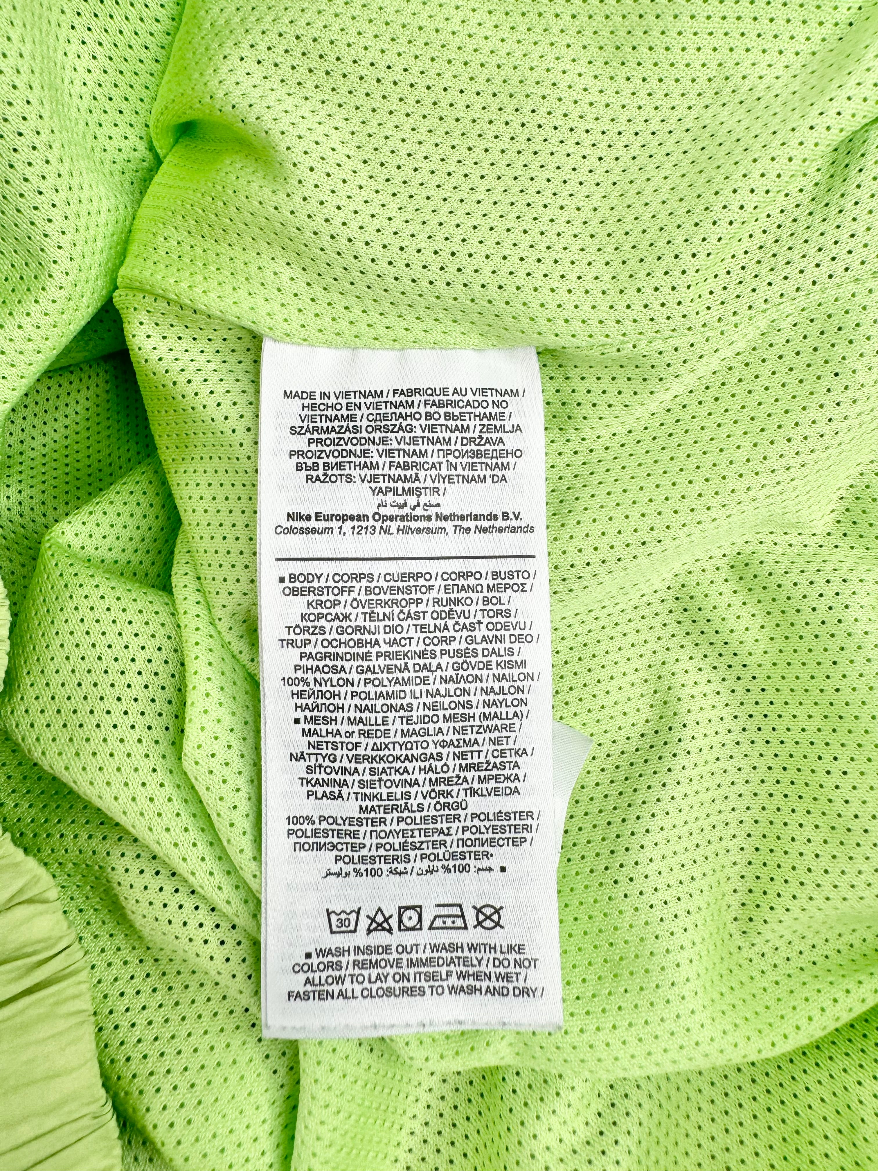 Nike Apple Green Running Jacket - AU6/8