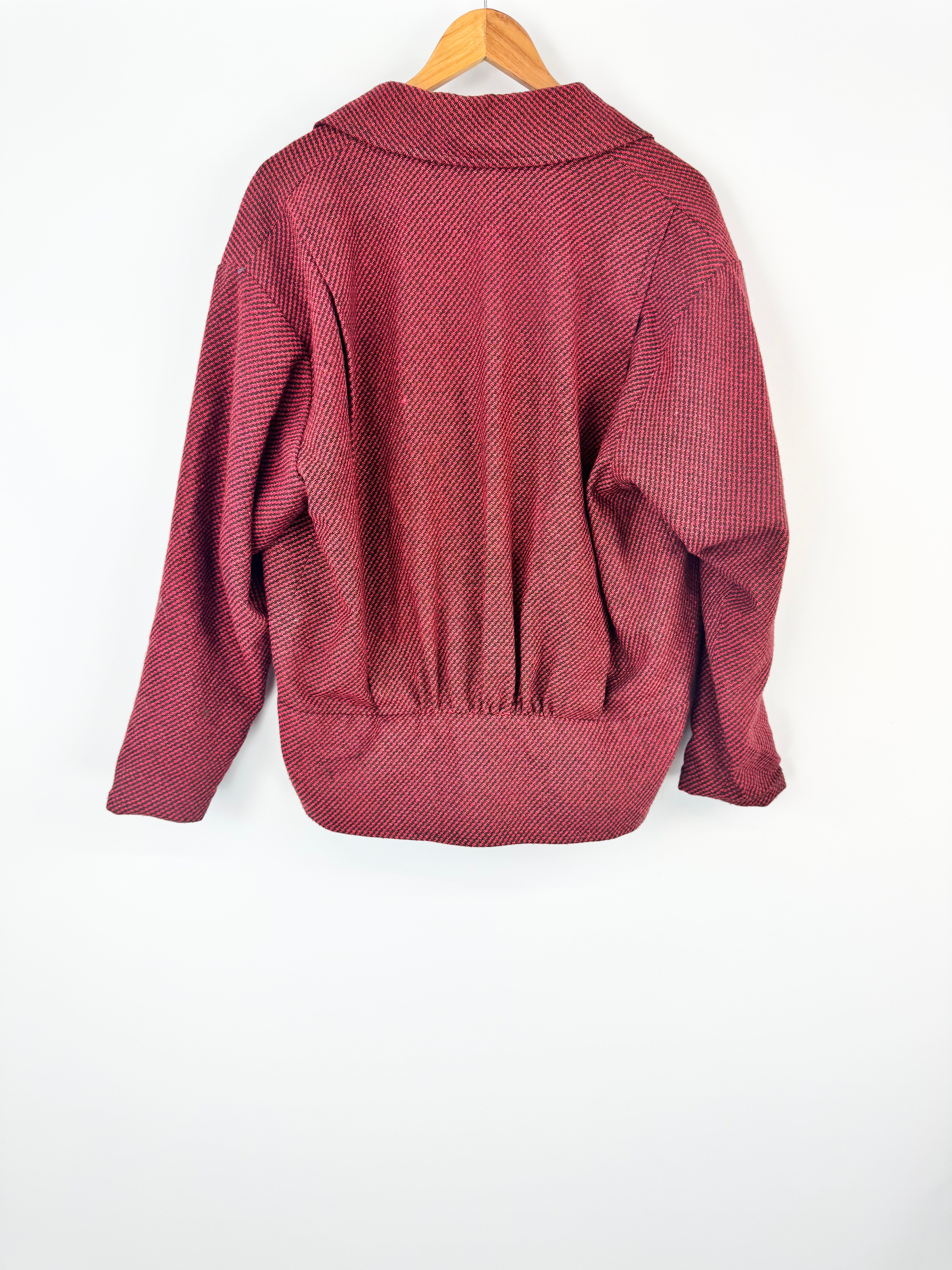 Vintage Barry Joseph Red & Black Jacket - AU12/14