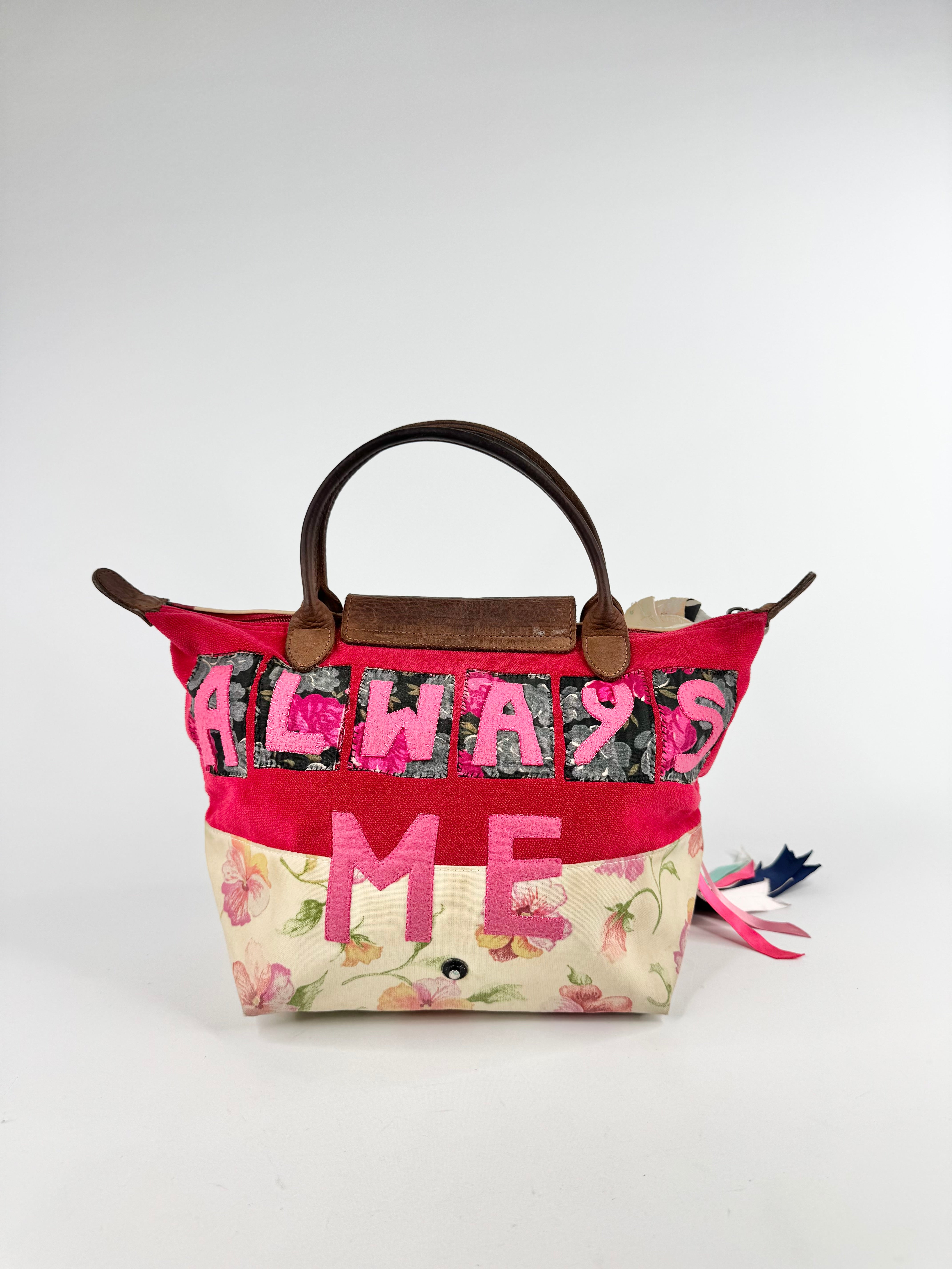 Tracey Emin X Longchamp 'Always Me' Limited Edition Le Pliage Tote