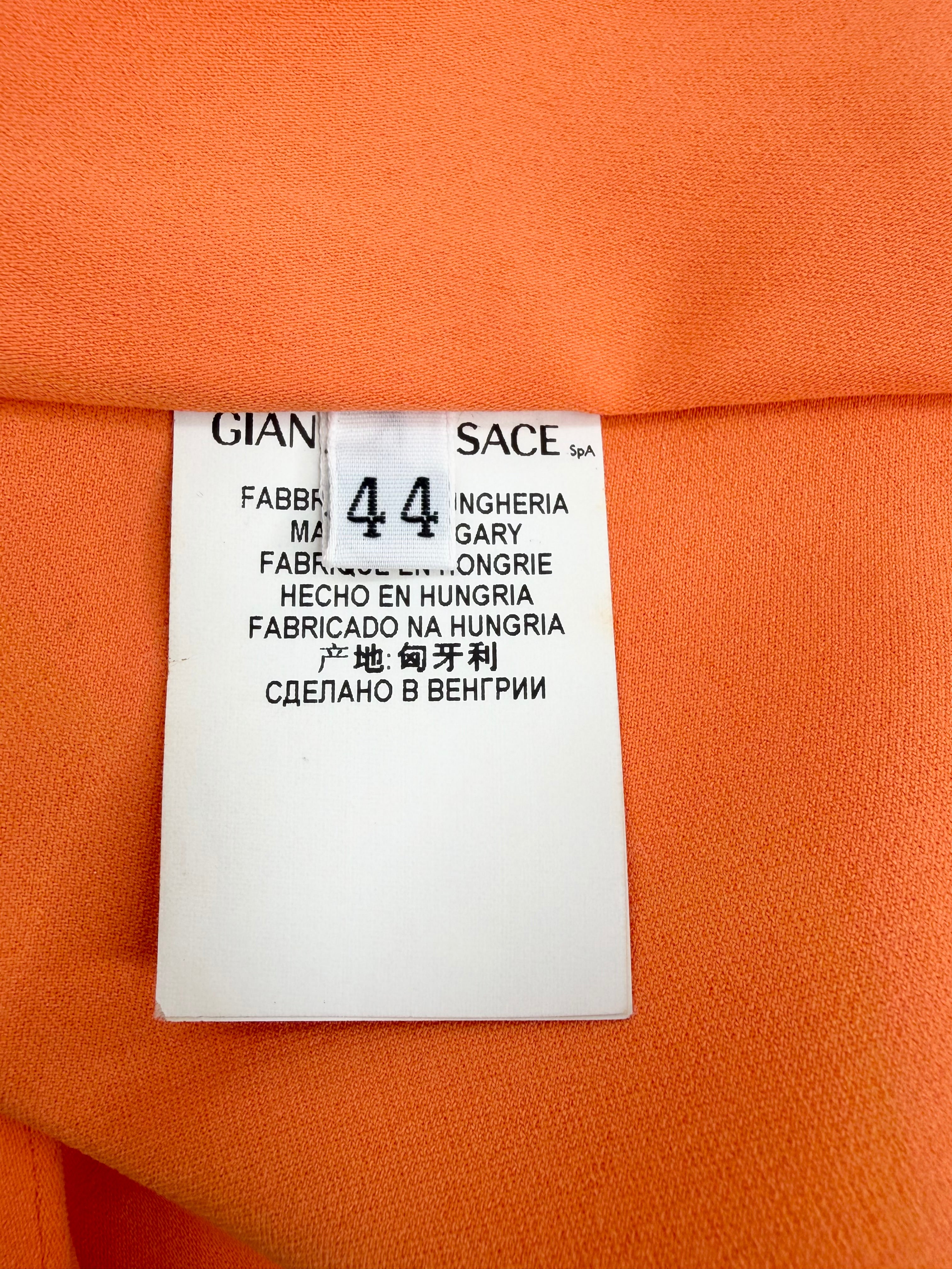 Versace Collection Spring/Summer 2011 Mandarin Ruched Sleeve Blazer - AU12