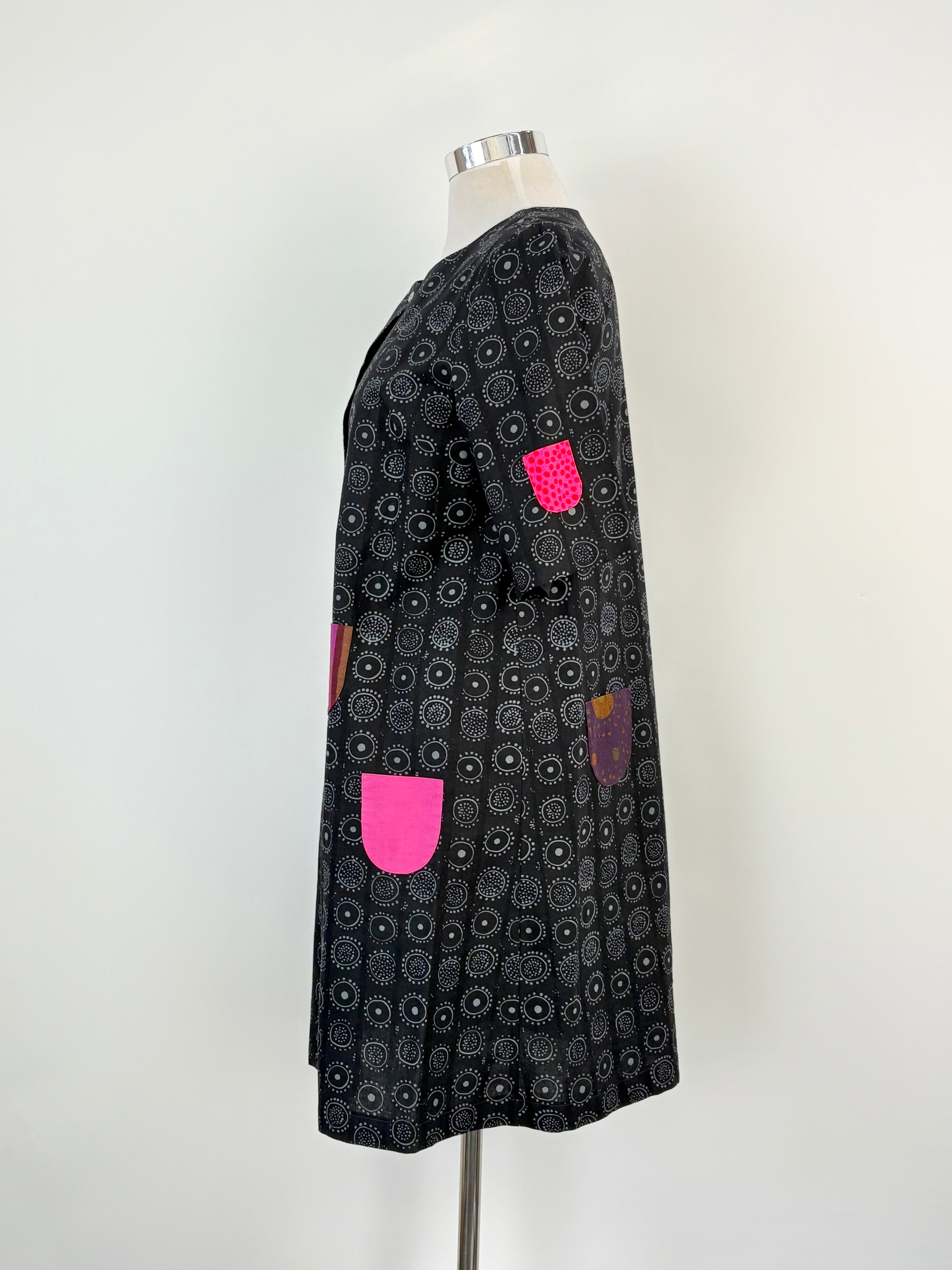 Marimekko Black Iroinentakki Shirt Dress - AU16