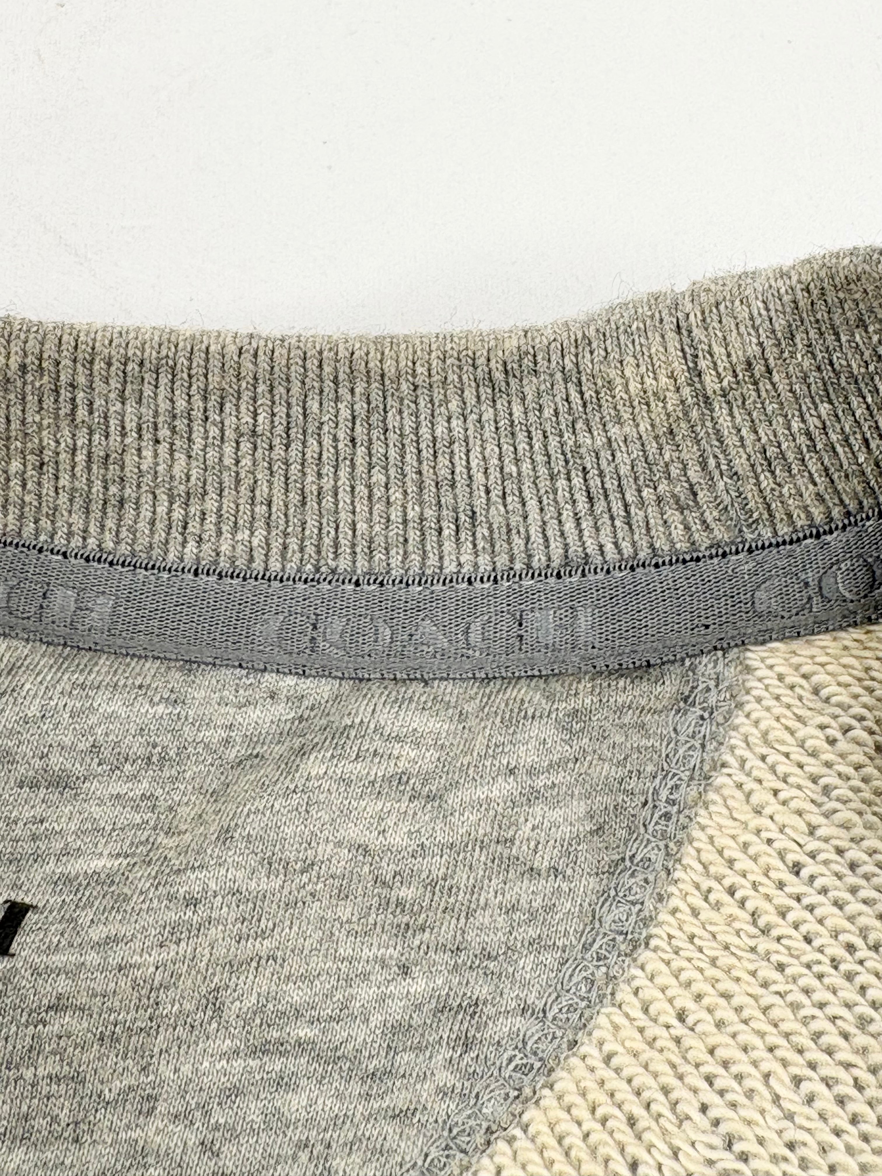 Coach Heather-Grey Retro Logo Crewneck Sweater - AU8/10